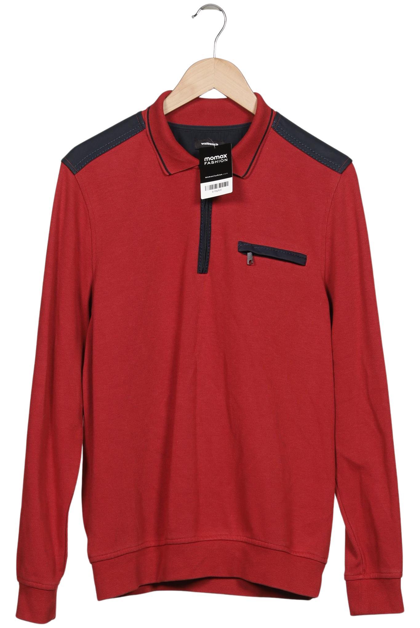 

Walbusch Herren Sweatshirt, rot, Gr. 50