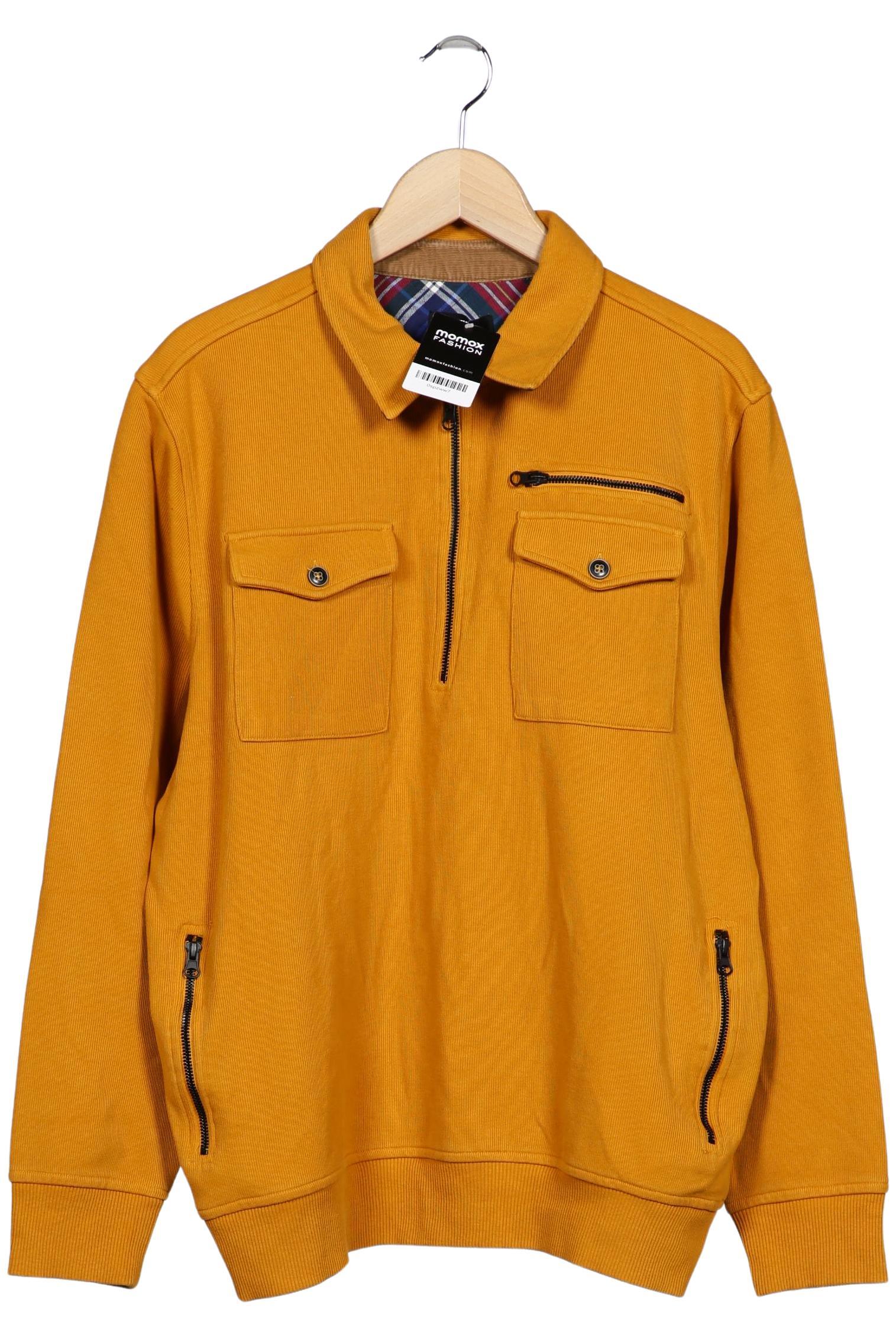 

Walbusch Herren Sweatshirt, gelb, Gr. 54