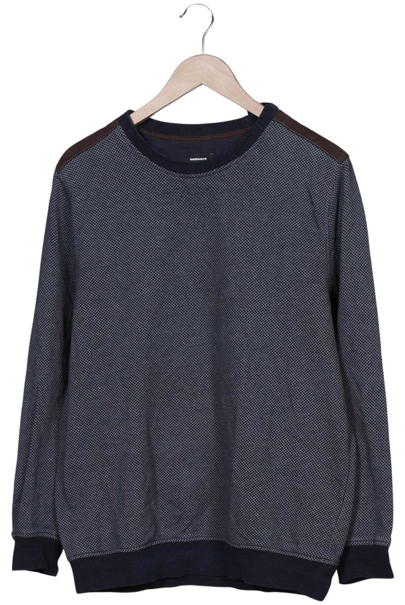 

Walbusch Herren Sweatshirt, marineblau, Gr. 52