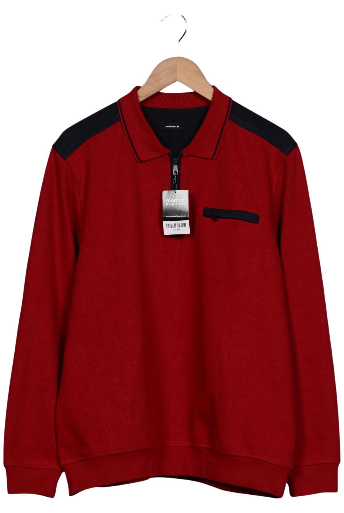 

Walbusch Herren Sweatshirt, rot, Gr. 56