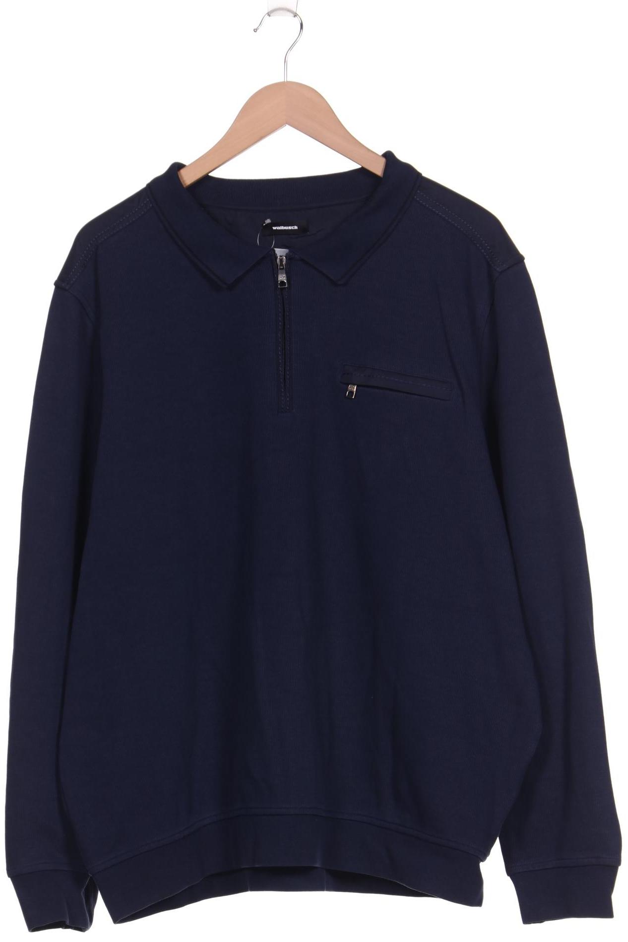 

Walbusch Herren Sweatshirt, marineblau, Gr. 58