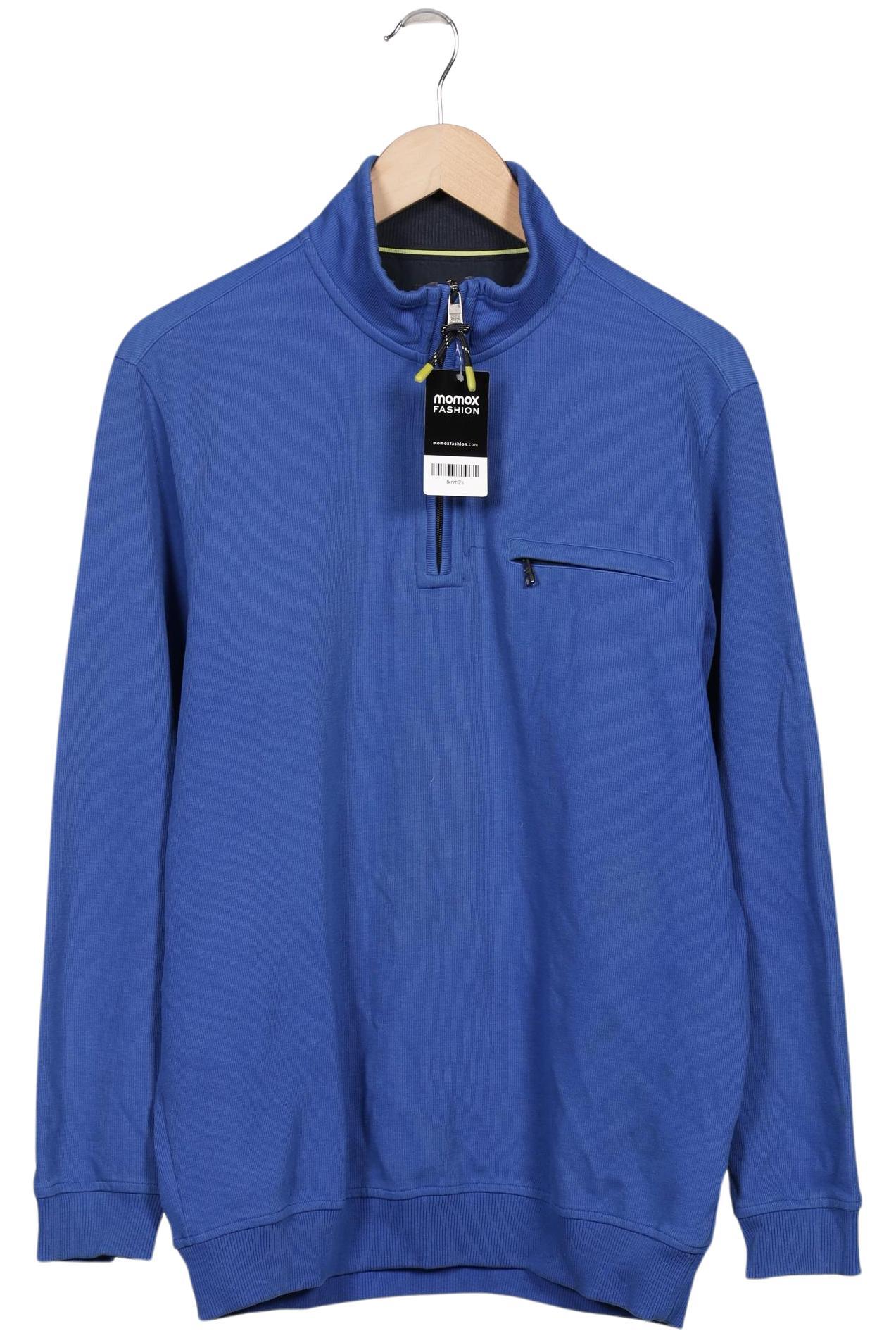 

Walbusch Herren Sweatshirt, blau, Gr. 52