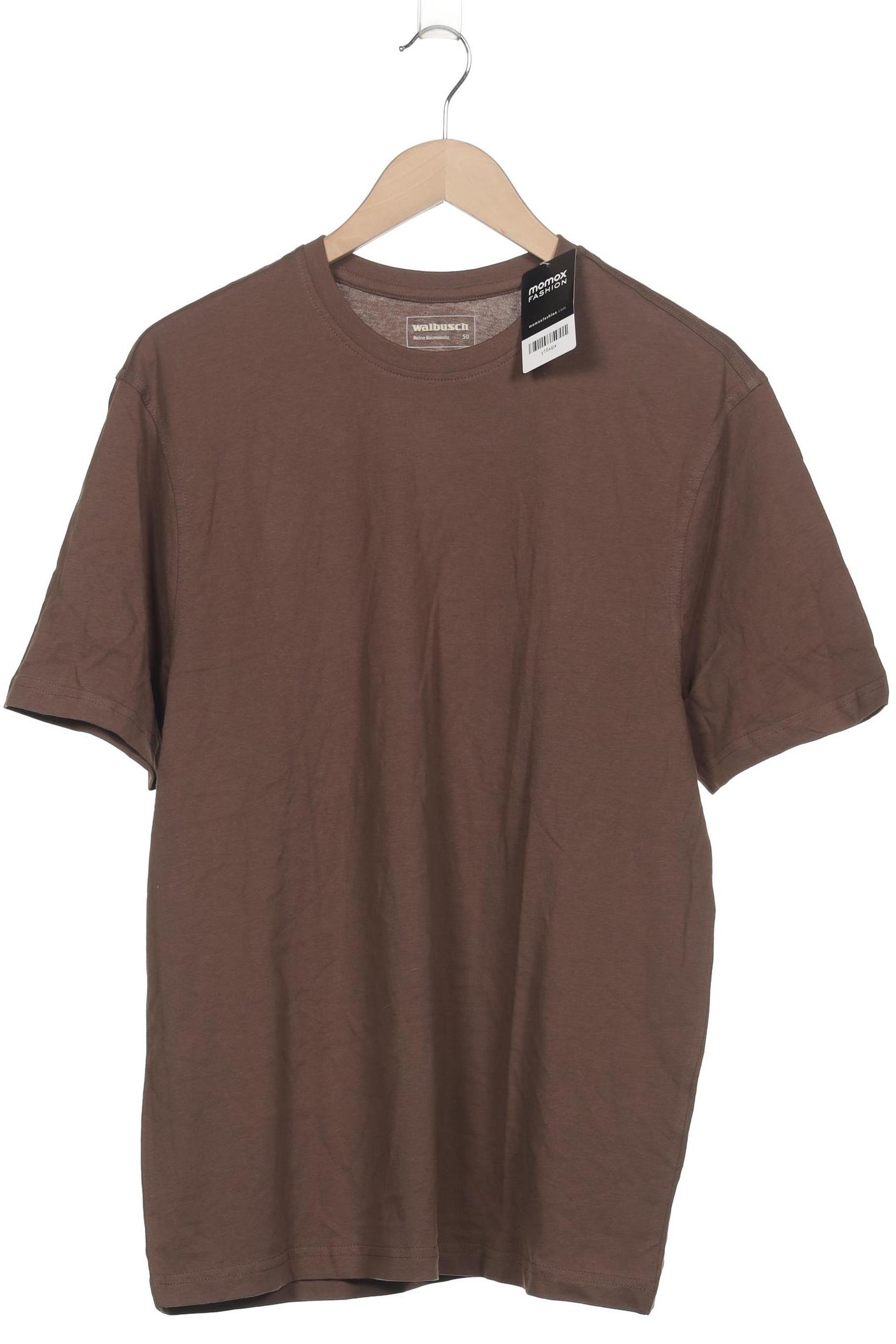 Thumbnail - Walbusch Herren T-Shirt, braun, Gr. 50