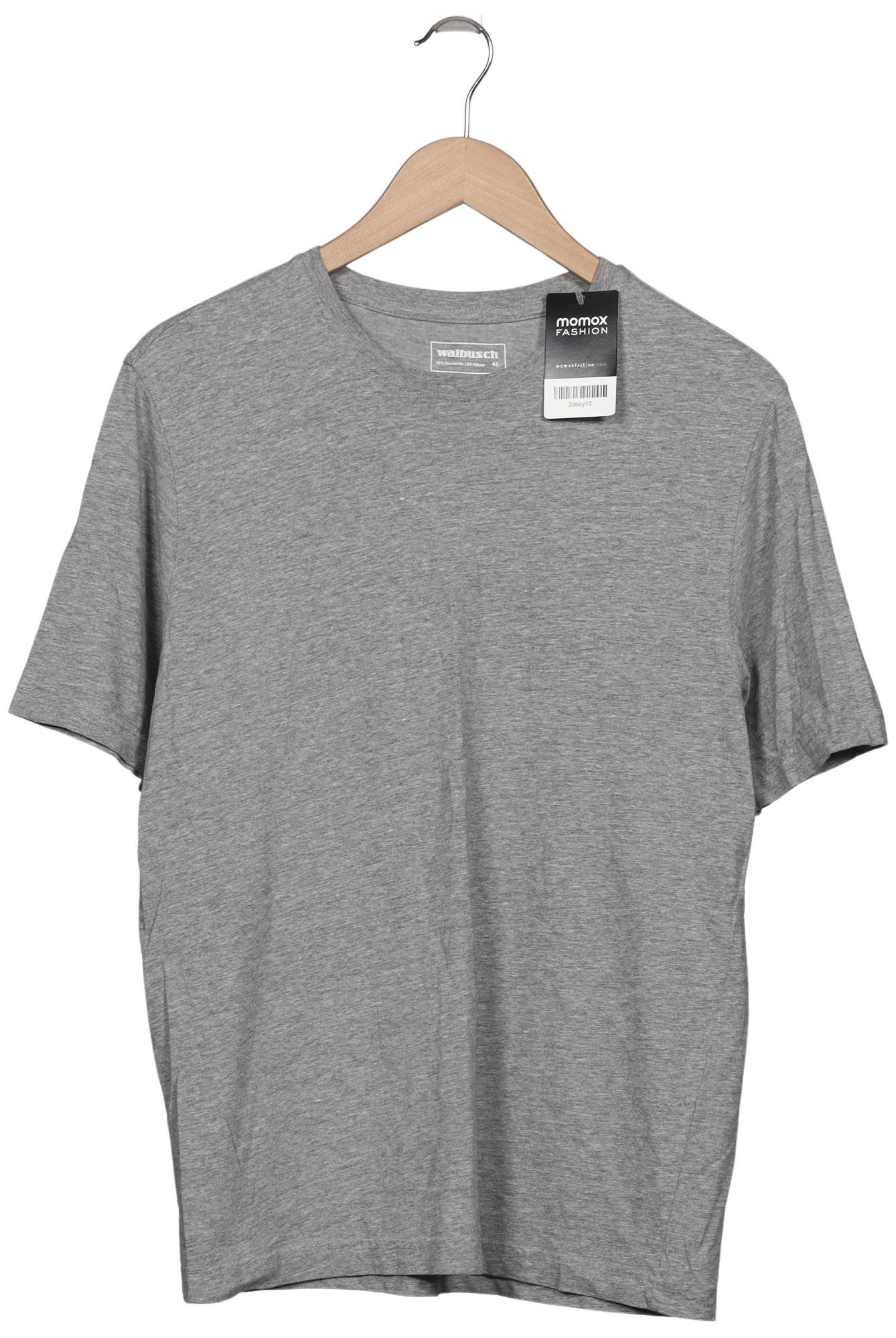 

Walbusch Herren T-Shirt, grau, Gr. 48