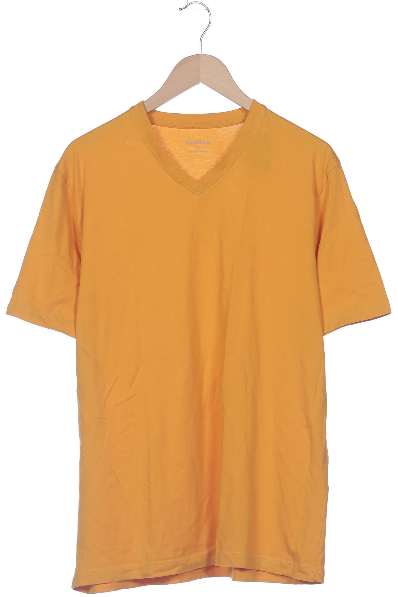 Thumbnail - Walbusch Herren T-Shirt, orange, Gr. 54