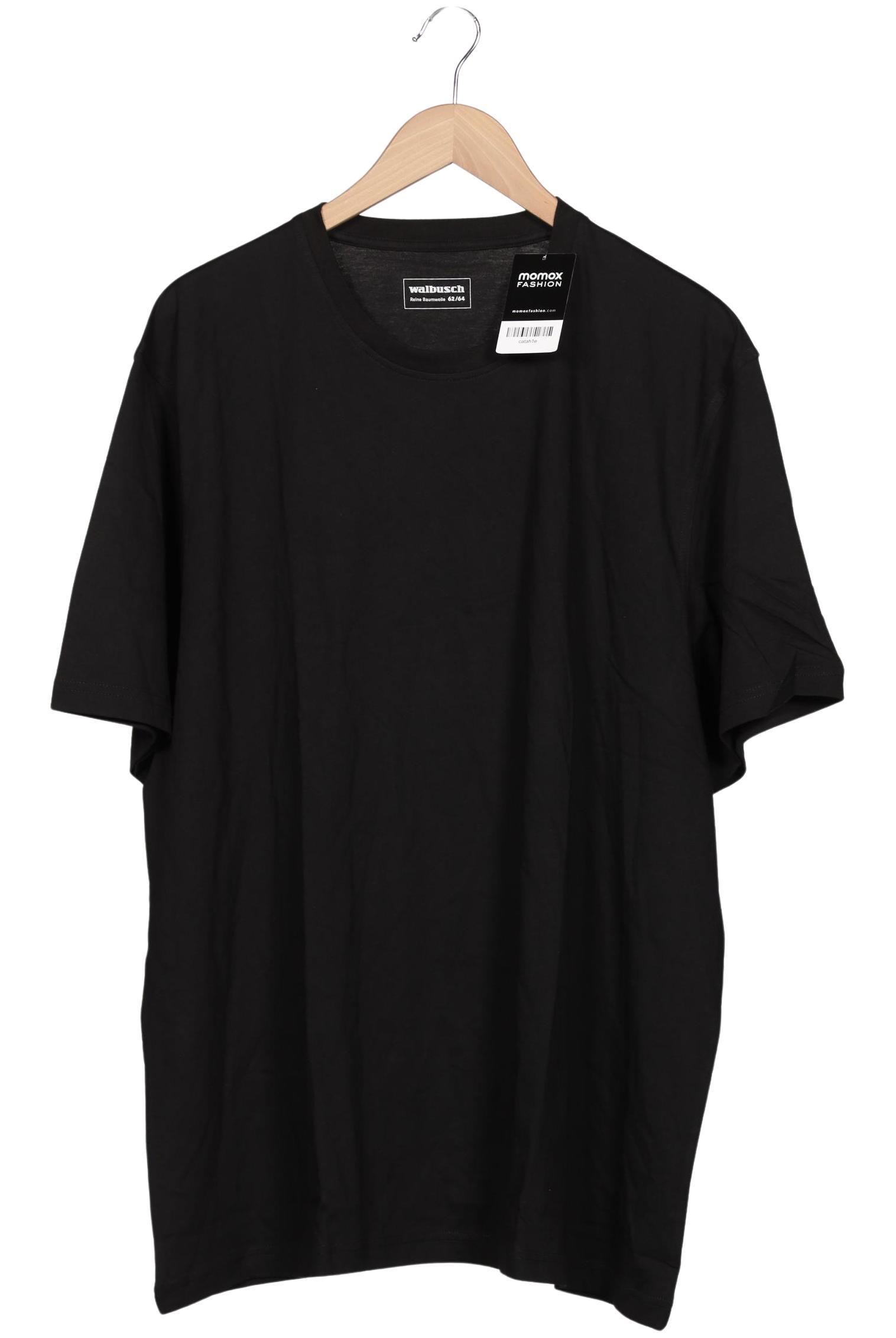 Thumbnail - Walbusch Herren T-Shirt, schwarz, Gr. 62