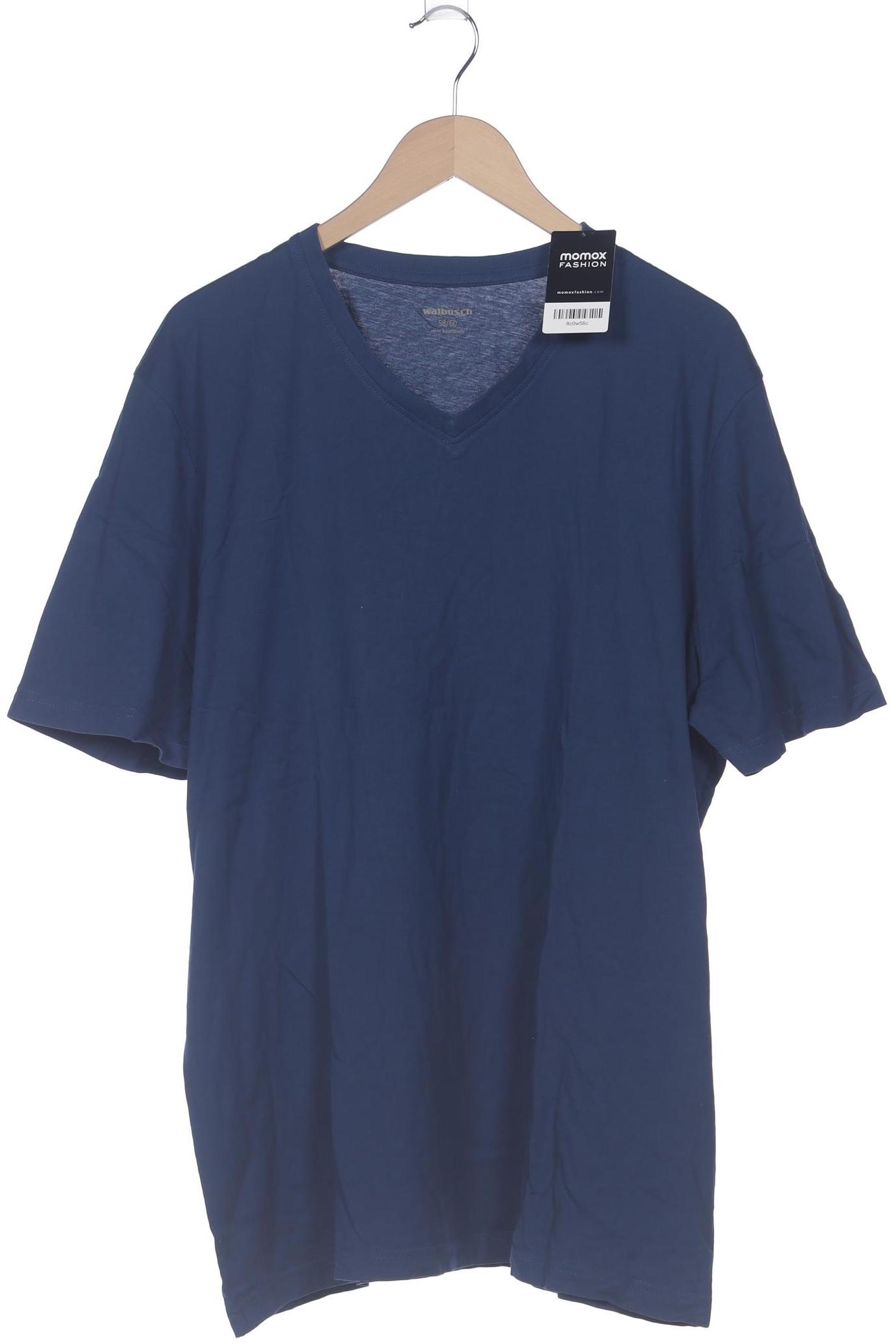 

Walbusch Herren T-Shirt, blau, Gr. 58