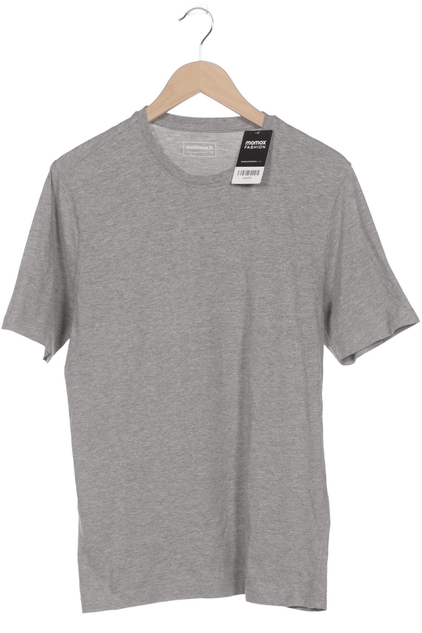 Thumbnail - Walbusch Herren T-Shirt, grau, Gr. 52