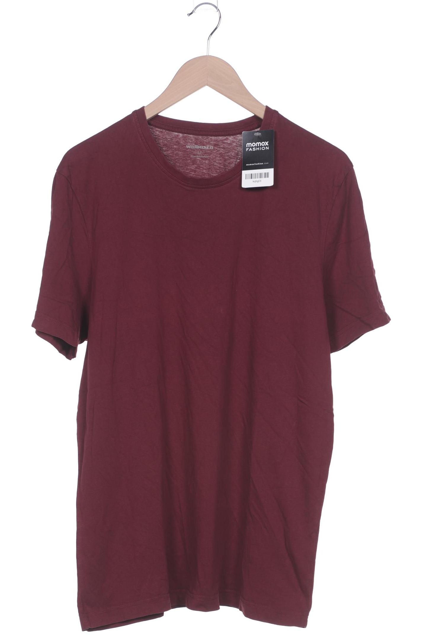 

Walbusch Herren T-Shirt, bordeaux, Gr. 52
