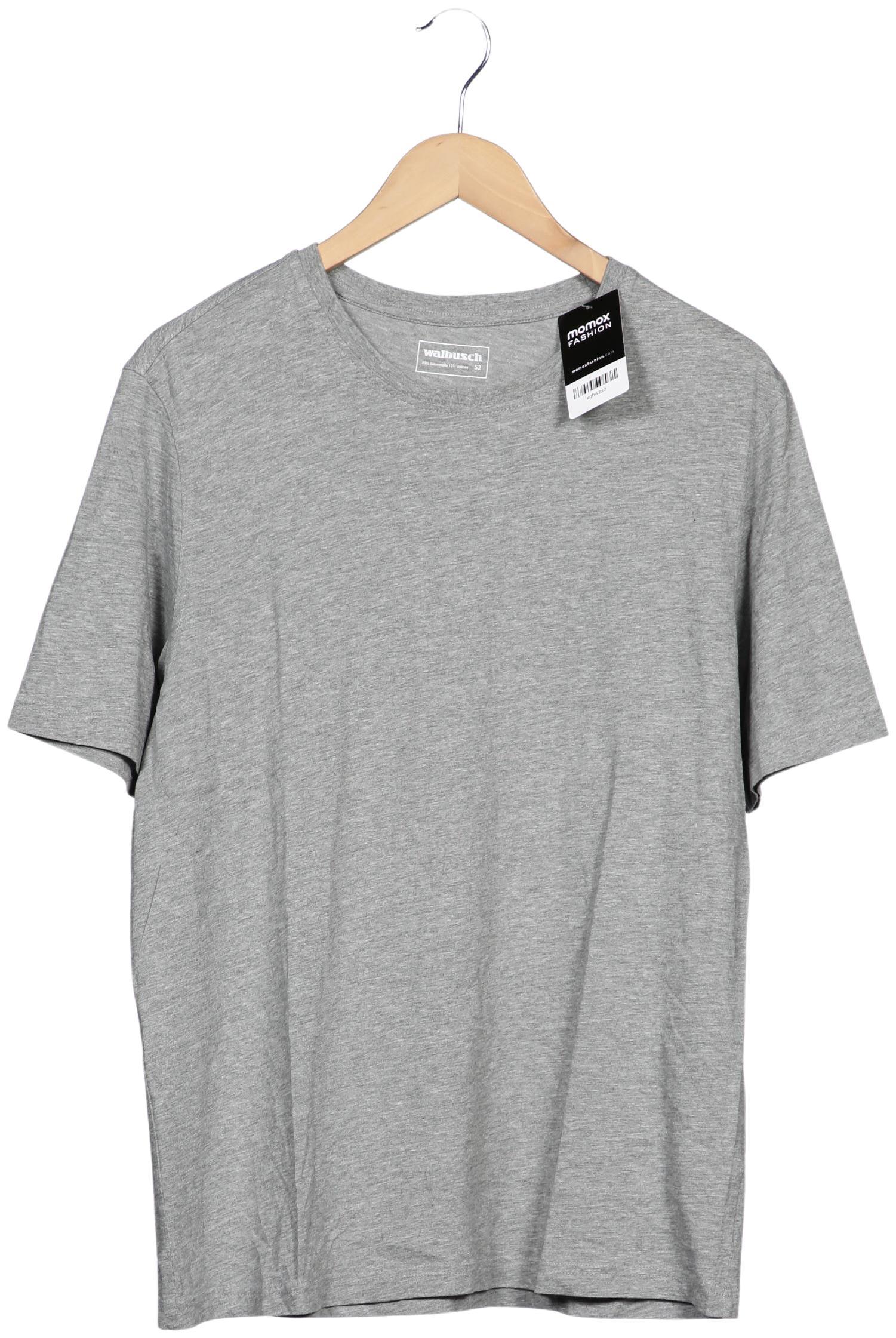 

Walbusch Herren T-Shirt, grau, Gr. 52