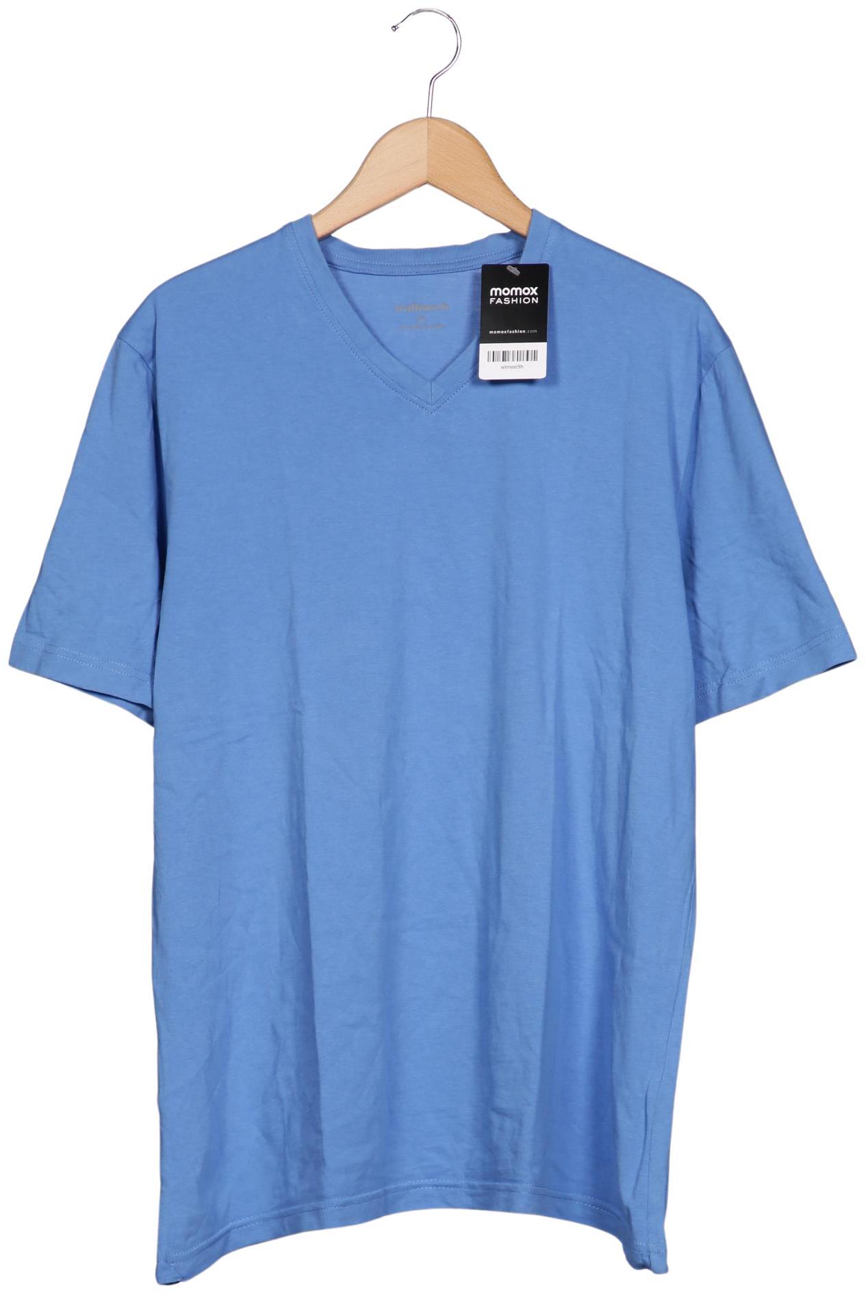 Thumbnail - Walbusch Herren T-Shirt, hellblau, Gr. 50