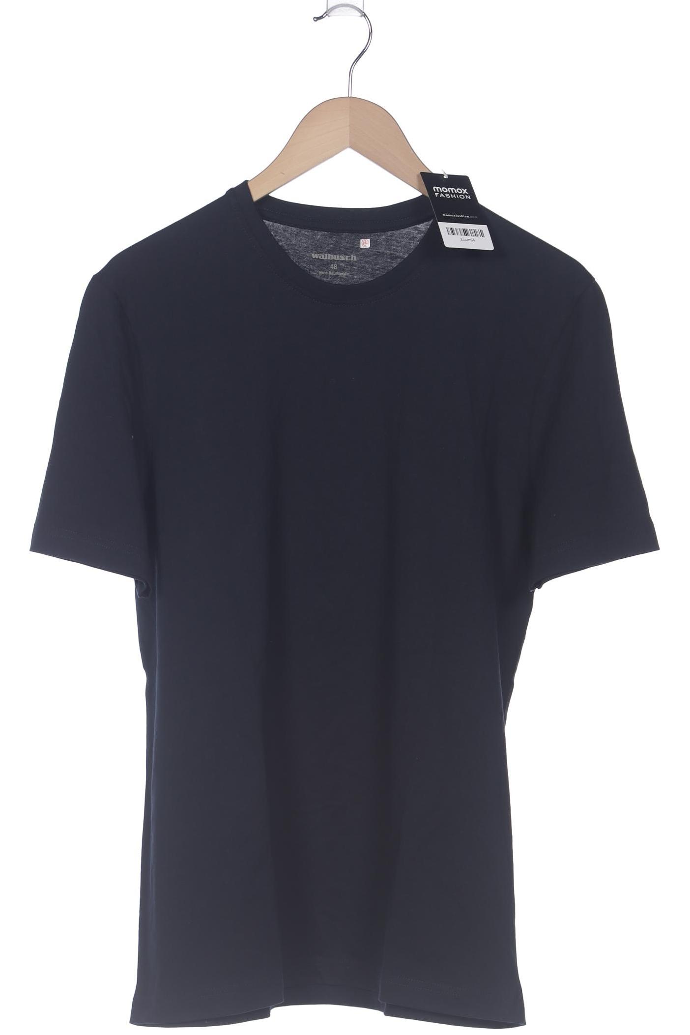 

Walbusch Herren T-Shirt, marineblau, Gr. 48