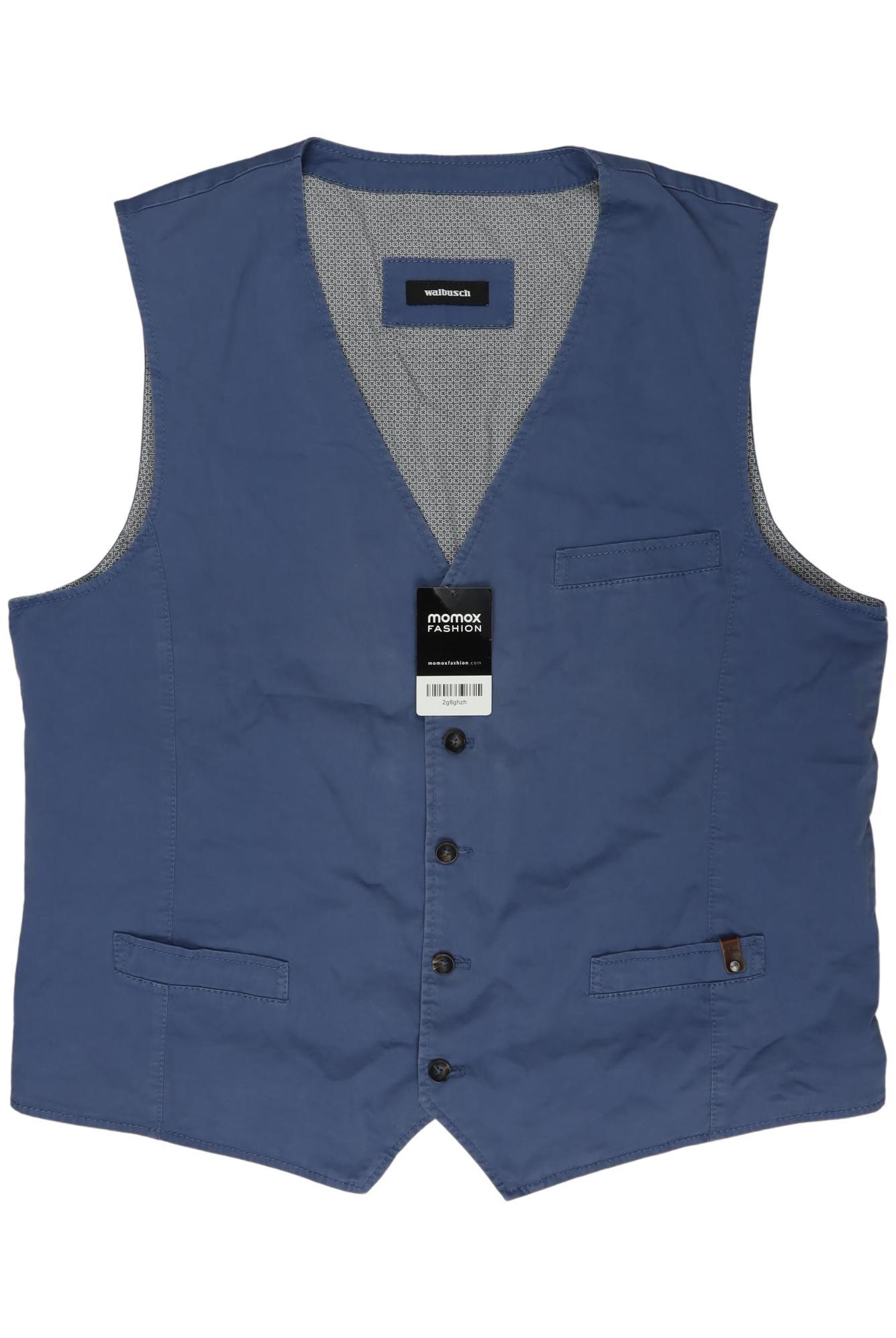 

Walbusch Herren Weste, blau, Gr. 56