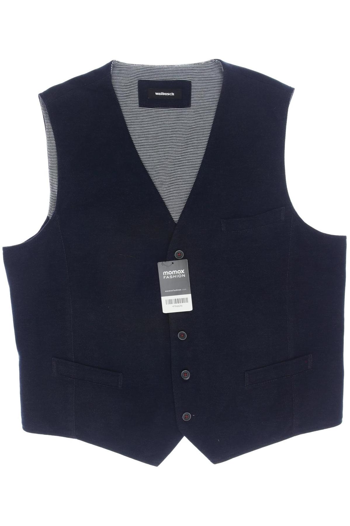 

Walbusch Herren Weste, marineblau, Gr. 27