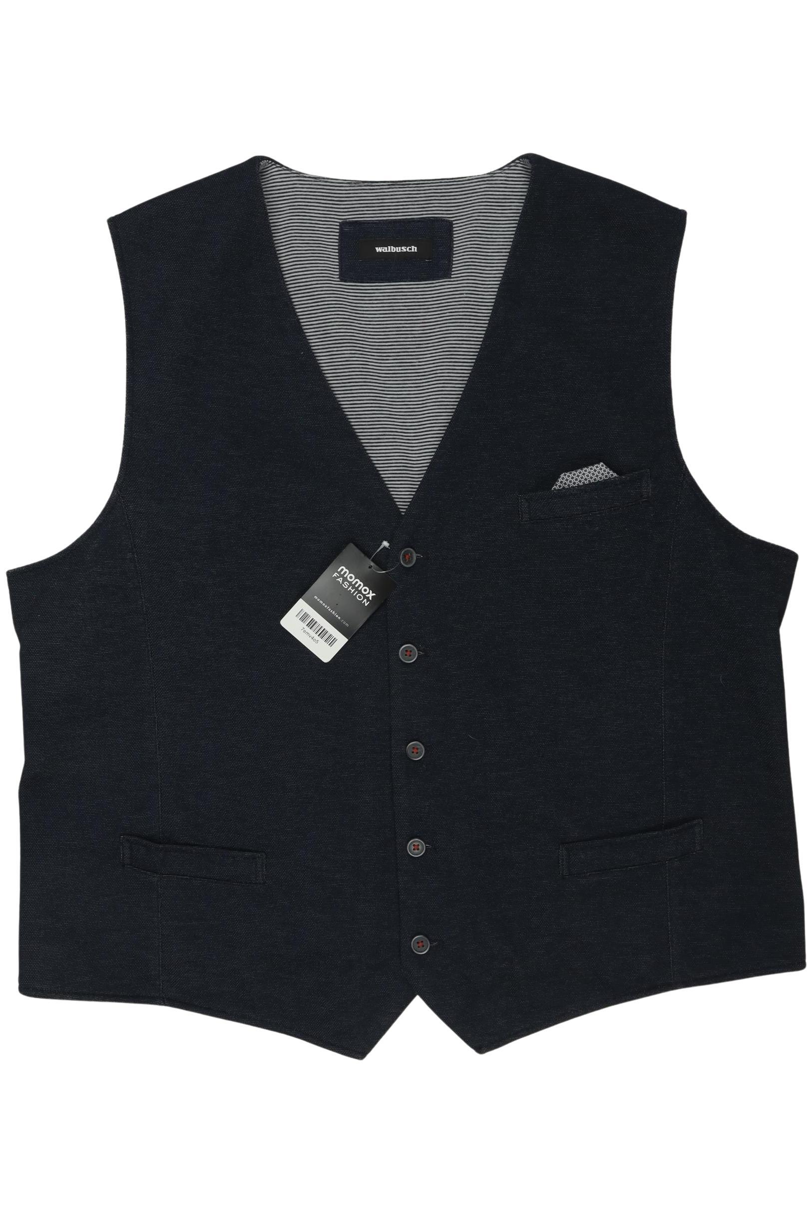 

Walbusch Herren Weste, marineblau, Gr. 56