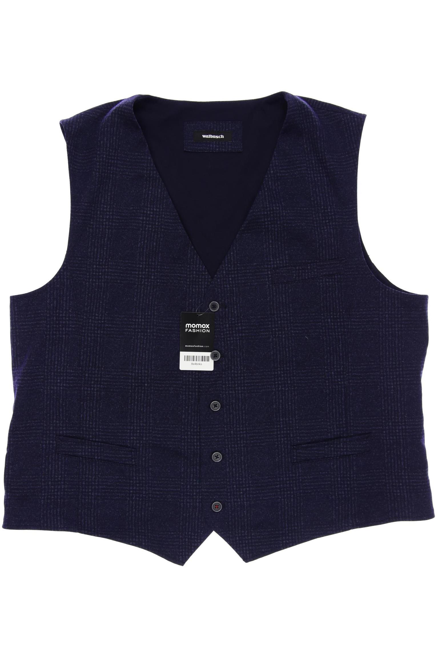 

Walbusch Herren Weste, marineblau, Gr. 60