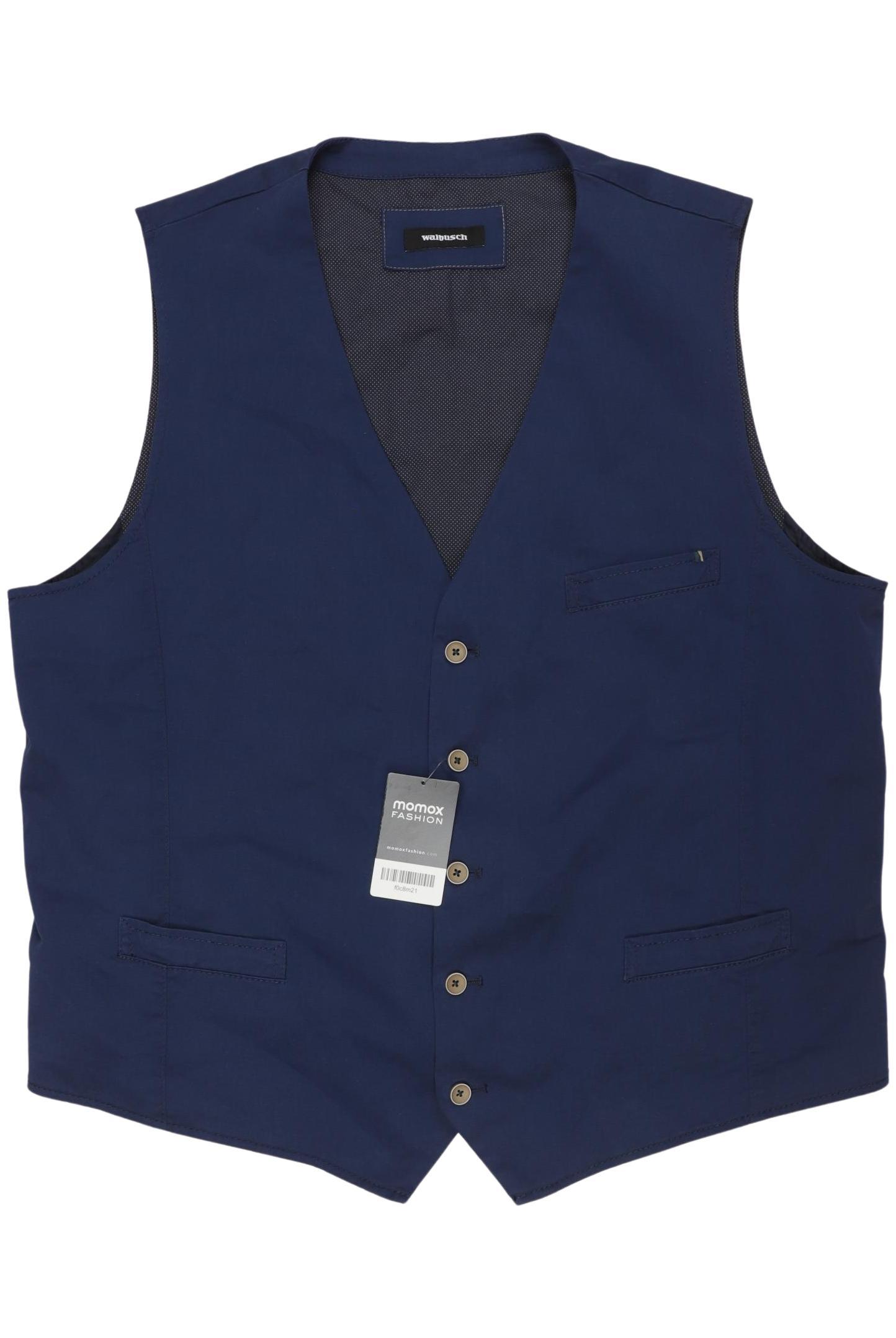 

Walbusch Herren Weste, marineblau, Gr. 58