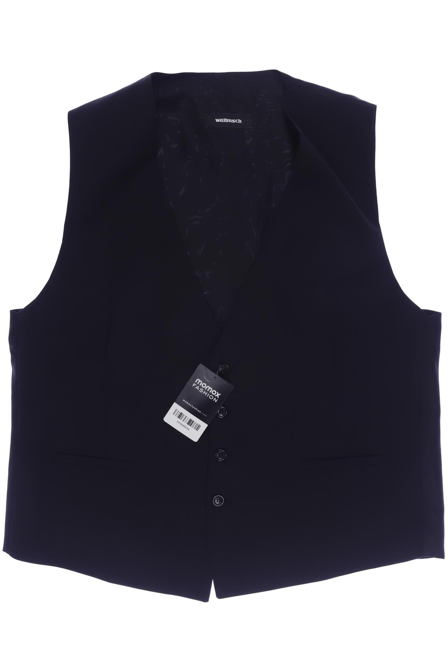 

Walbusch Herren Weste, schwarz, Gr. 52