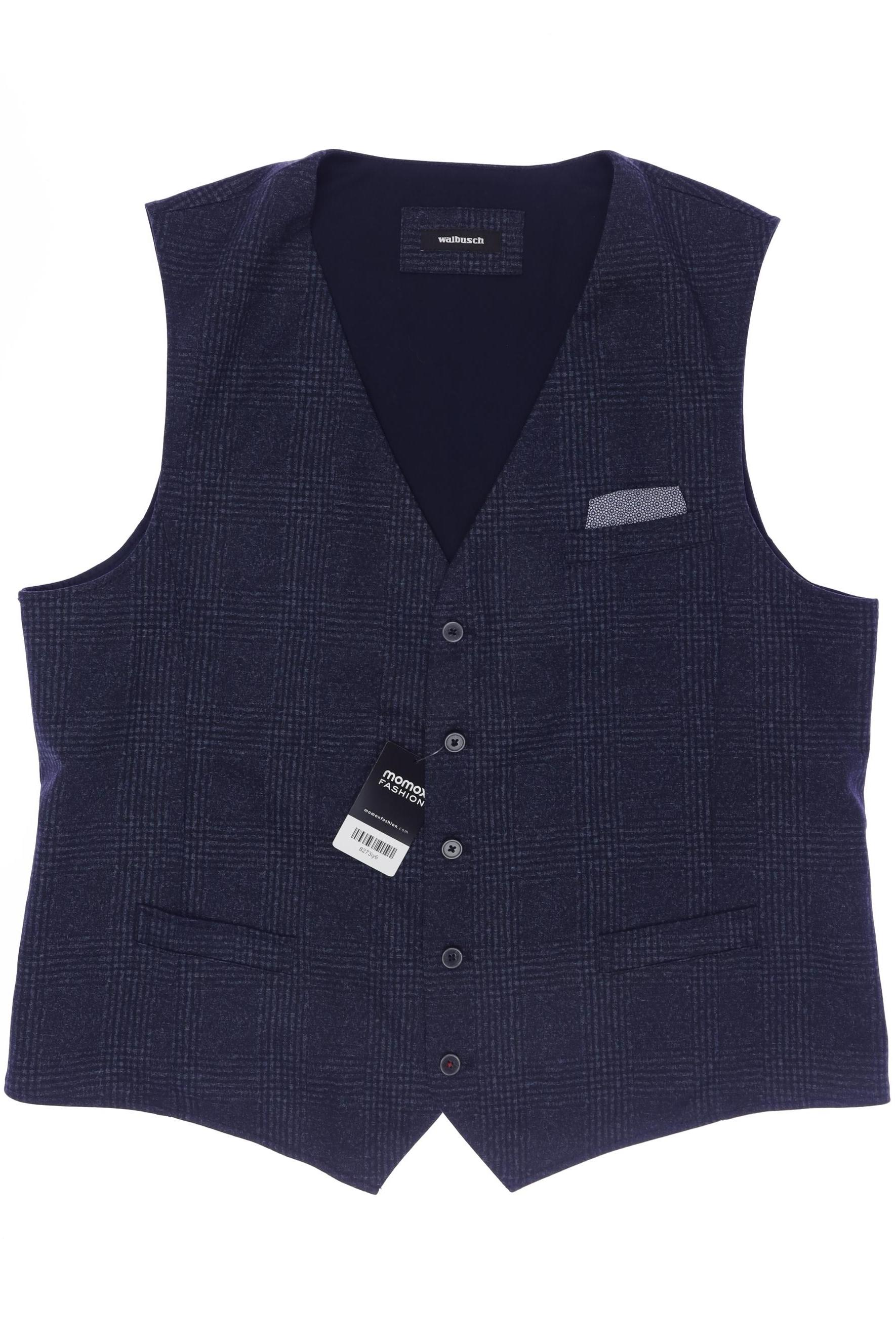 

Walbusch Herren Weste, marineblau, Gr. 58