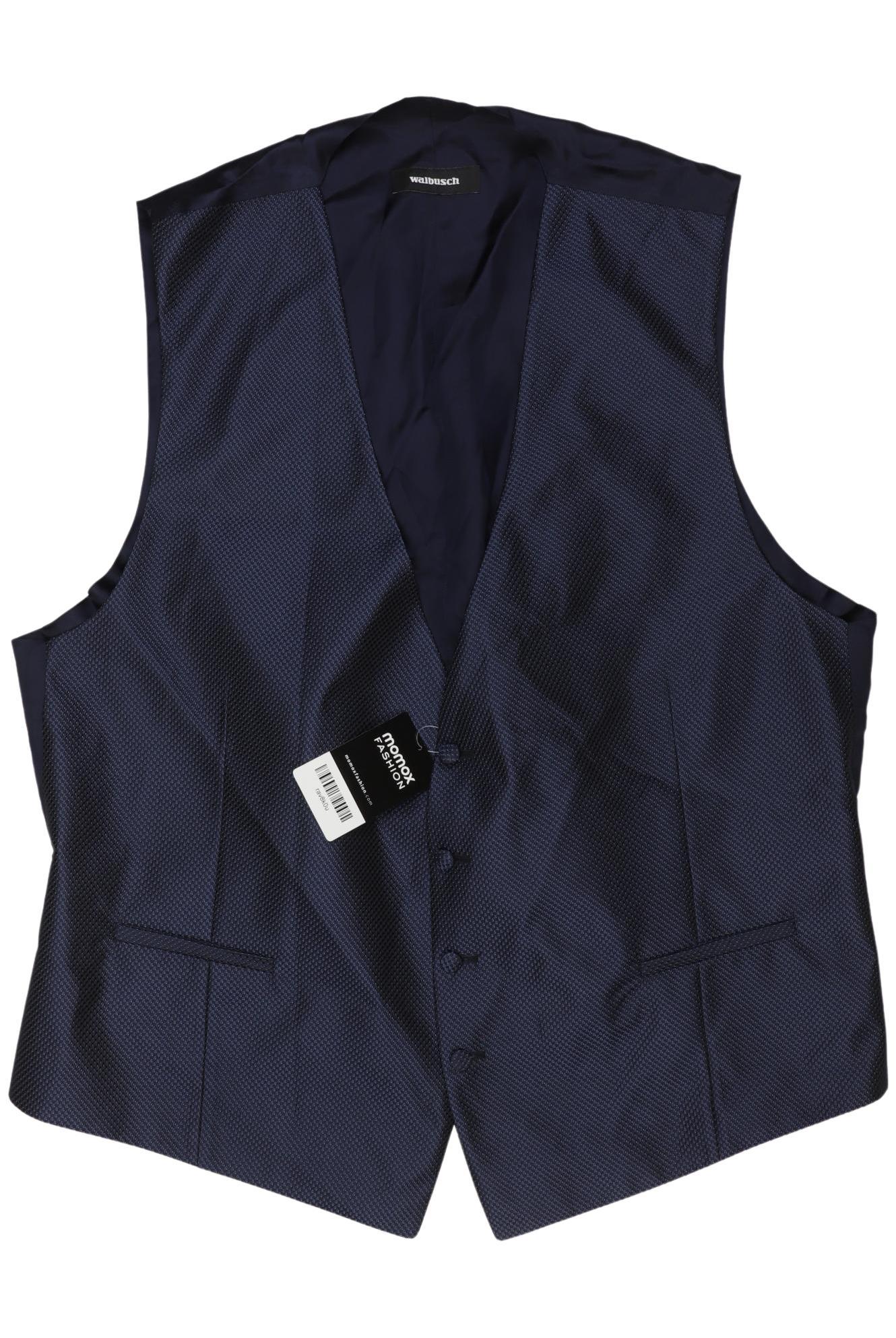 

Walbusch Herren Weste, marineblau, Gr. 29
