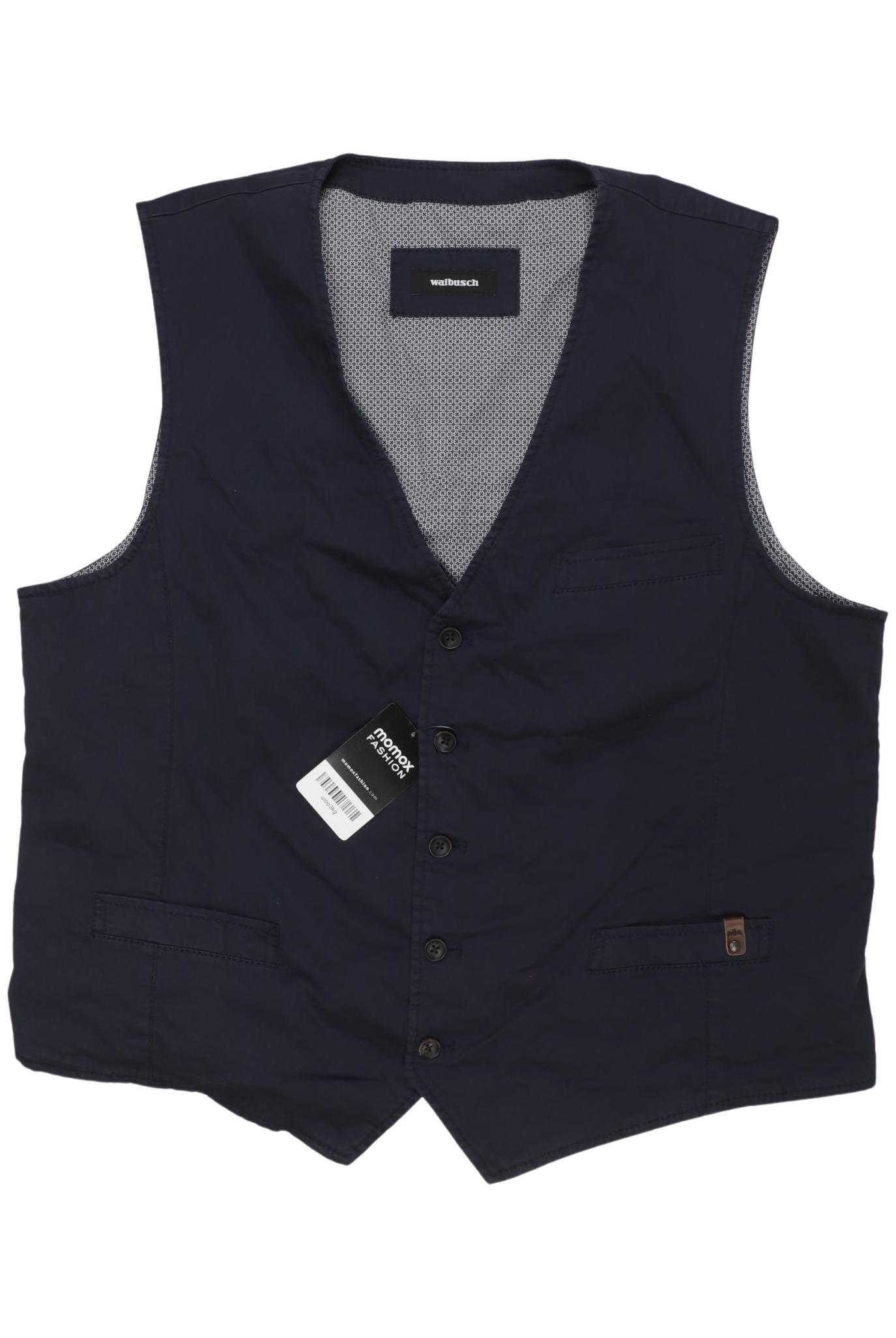 Thumbnail - Walbusch Herren Weste, marineblau, Gr. 27