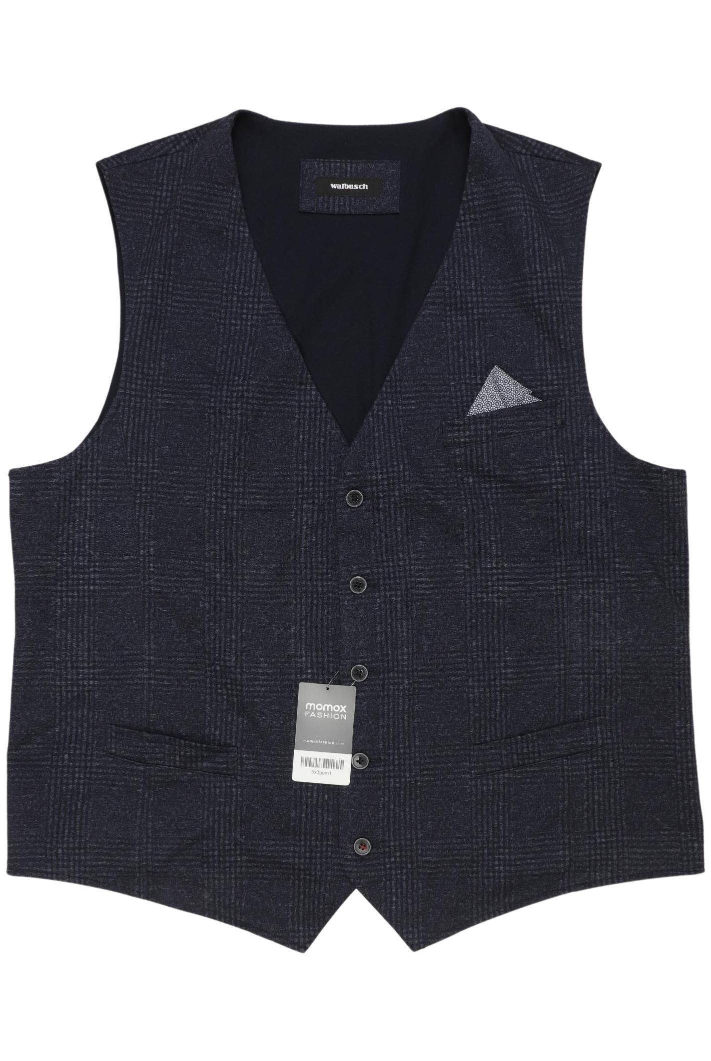 

Walbusch Herren Weste, marineblau, Gr. 56