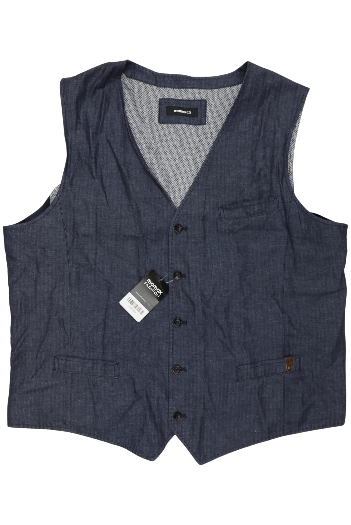 

Walbusch Herren Weste, marineblau, Gr. 58