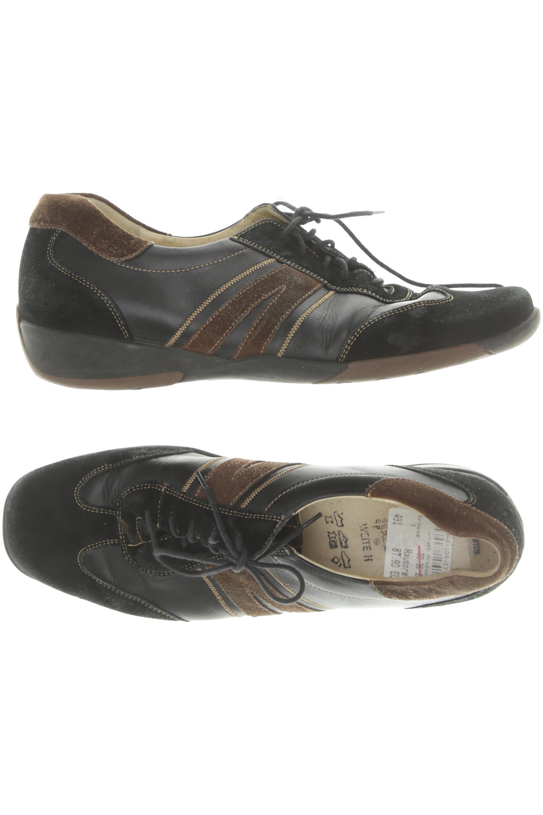 

waldläufer Damen Halbschuh, schwarz, Gr. 7