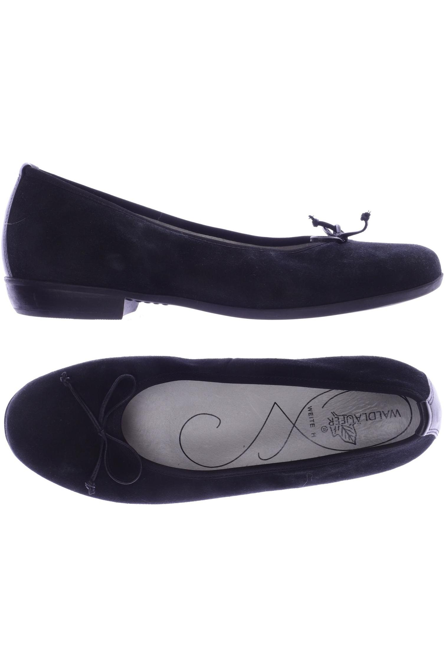 

waldläufer Damen Ballerinas, schwarz, Gr. 6