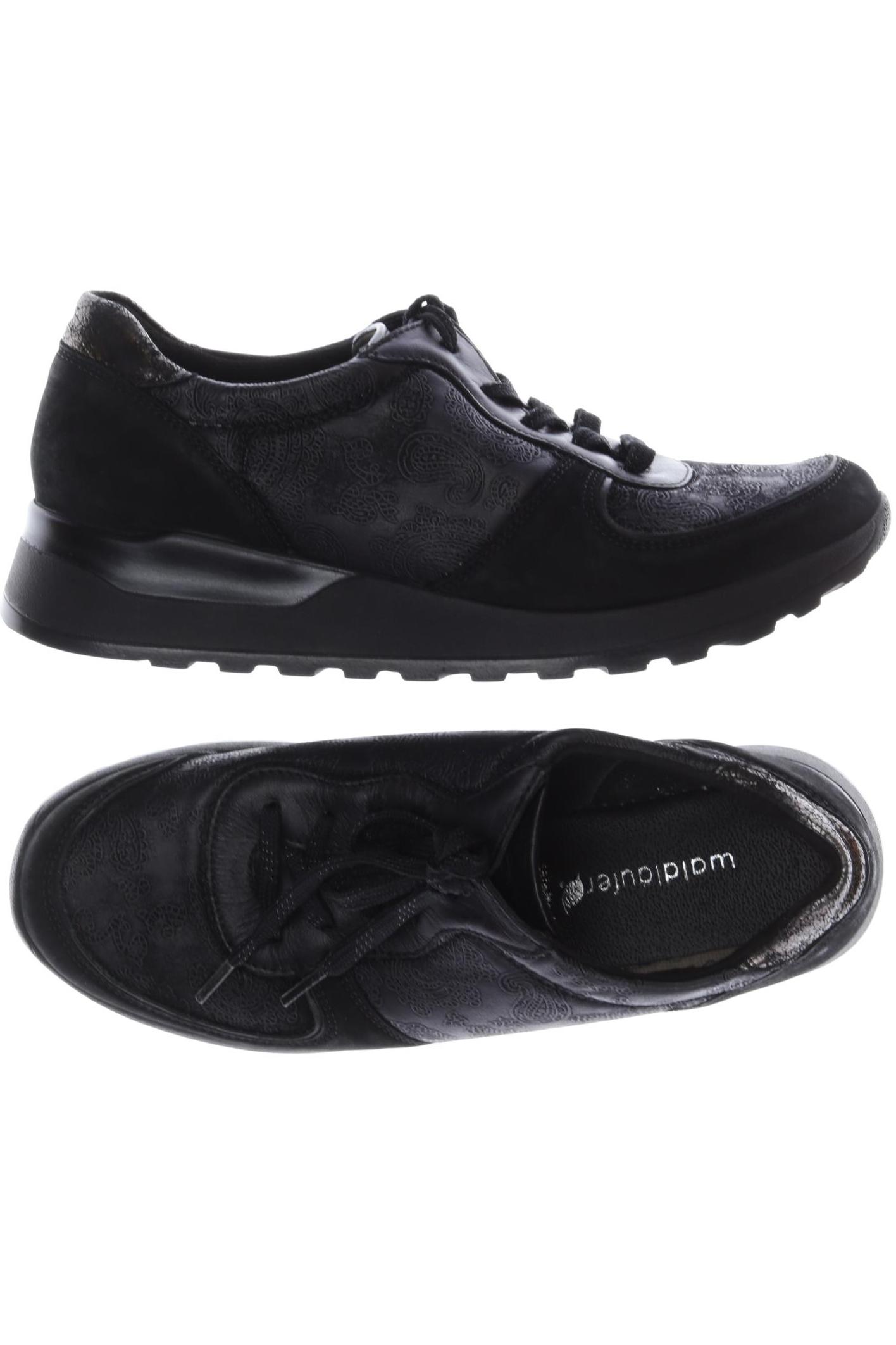 

waldläufer Damen Sneakers, schwarz, Gr. 37.5