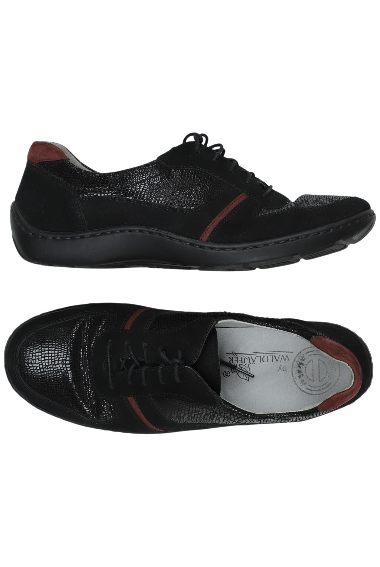 

waldläufer Damen Halbschuh, schwarz, Gr. 4.5