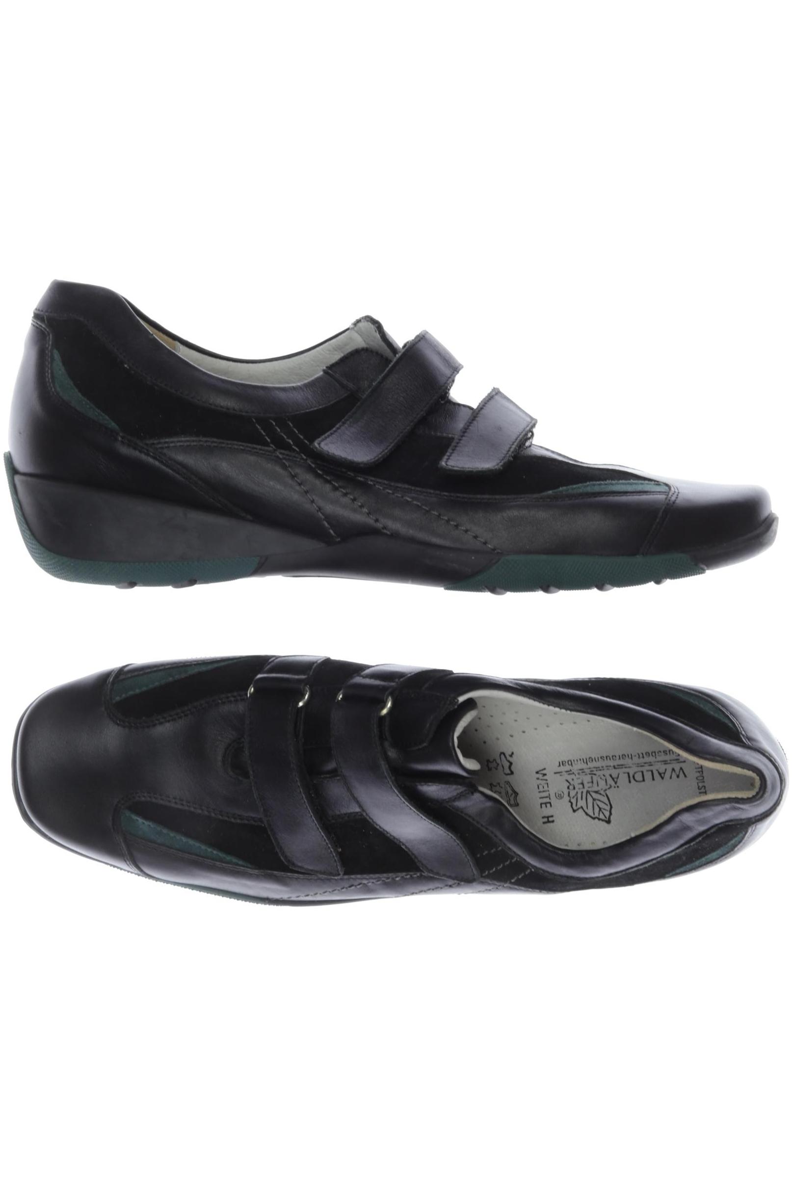 

waldläufer Damen Halbschuh, schwarz, Gr. 7.5