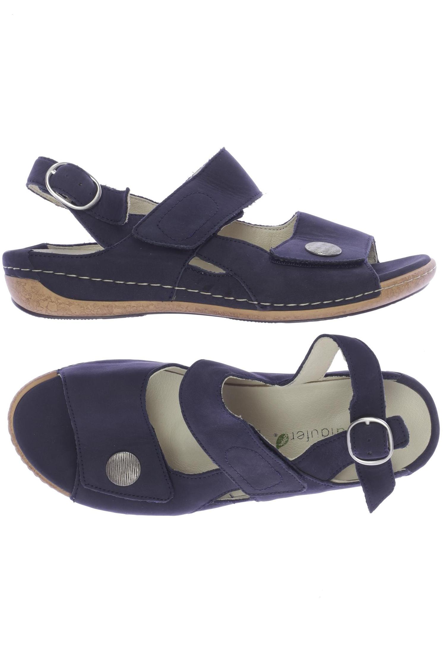 

waldläufer Damen Sandale, marineblau, Gr. 4.5