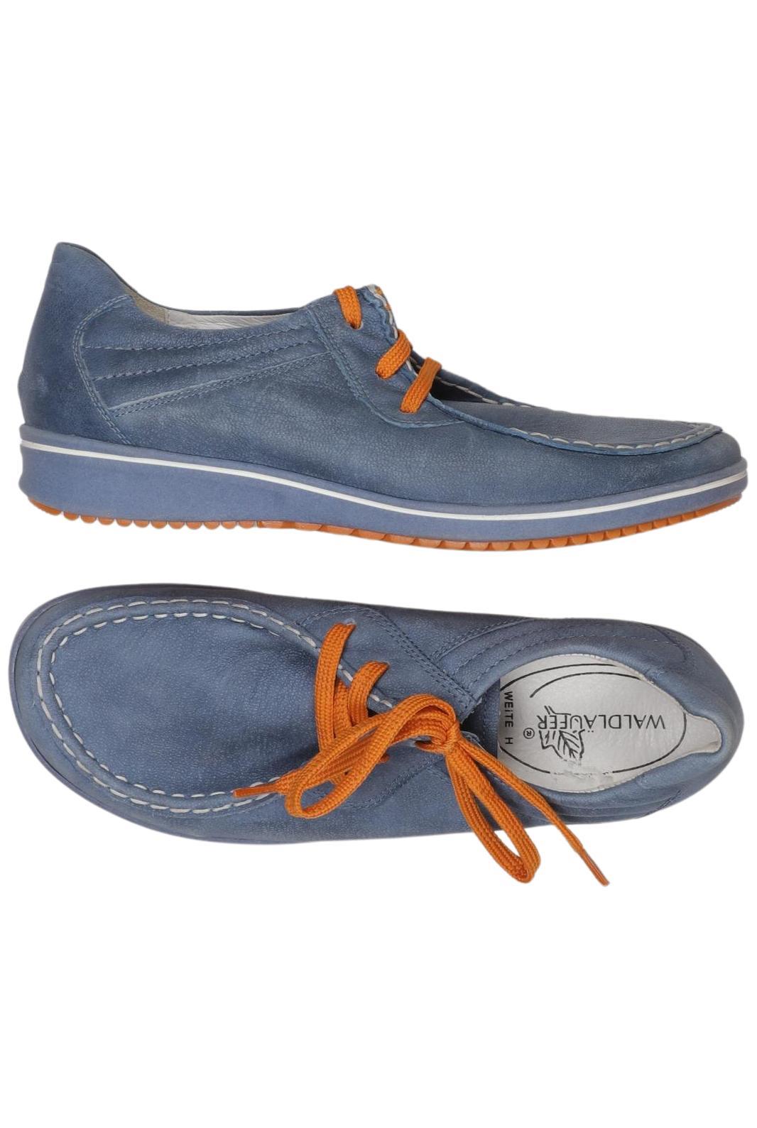 

waldläufer Damen Halbschuh, blau, Gr. 4.5