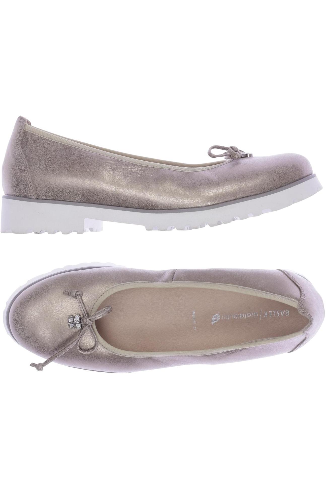 

waldläufer Damen Ballerinas, gold, Gr. 39