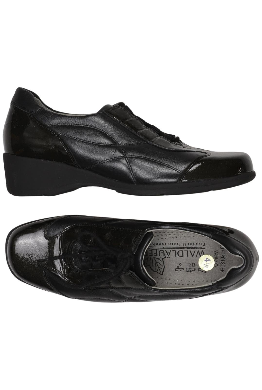 

waldläufer Damen Halbschuh, schwarz, Gr. 4.5