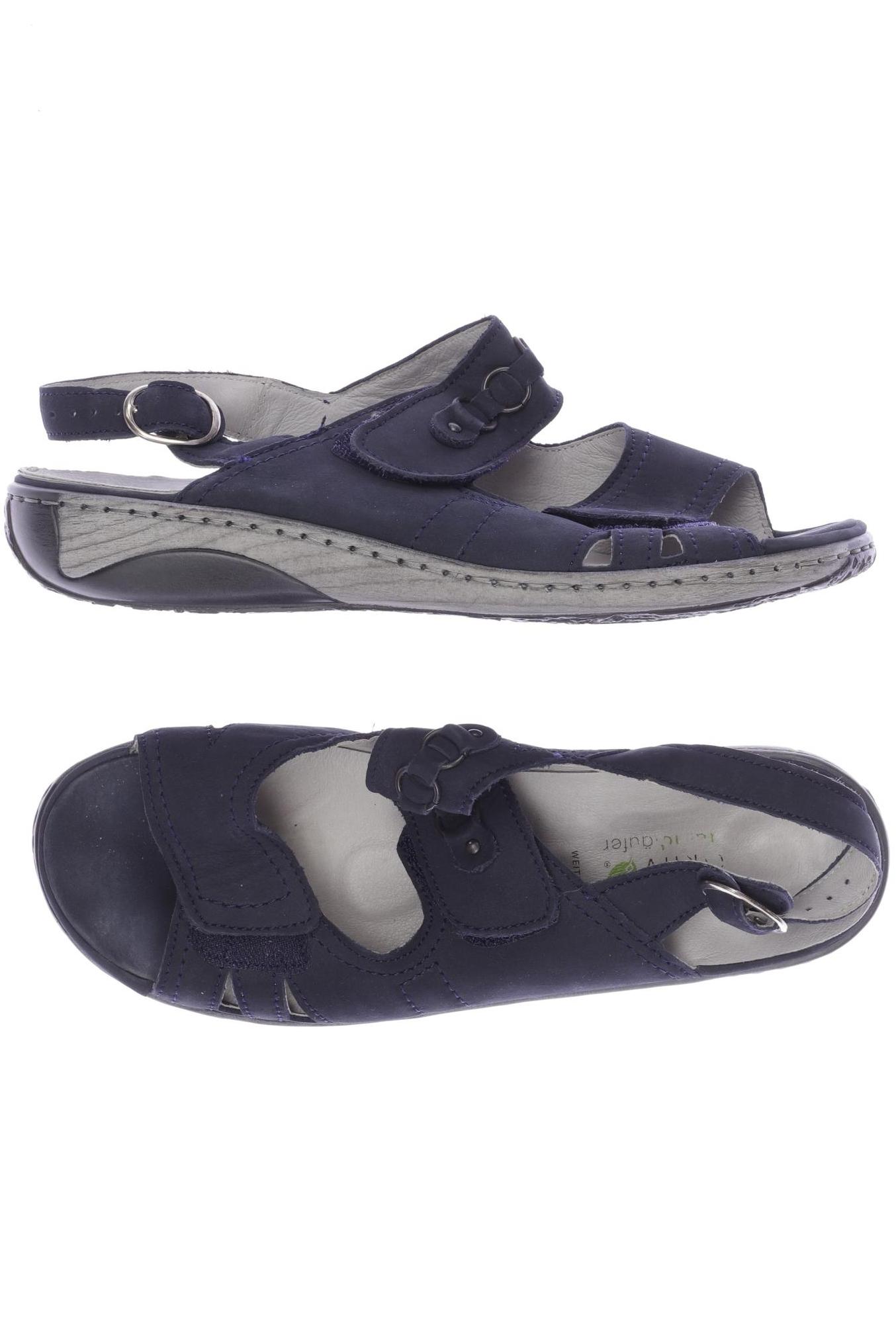 

waldläufer Damen Sandale, marineblau