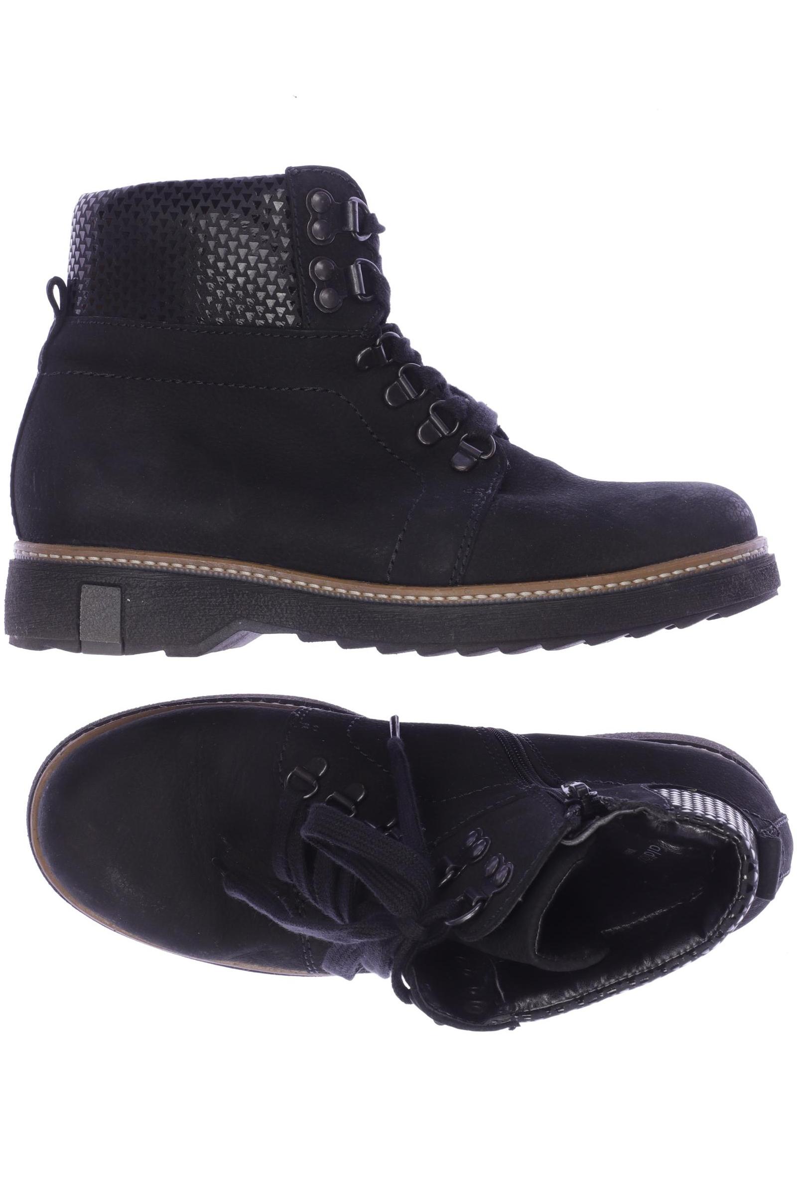 

waldläufer Damen Stiefelette, schwarz, Gr. 4