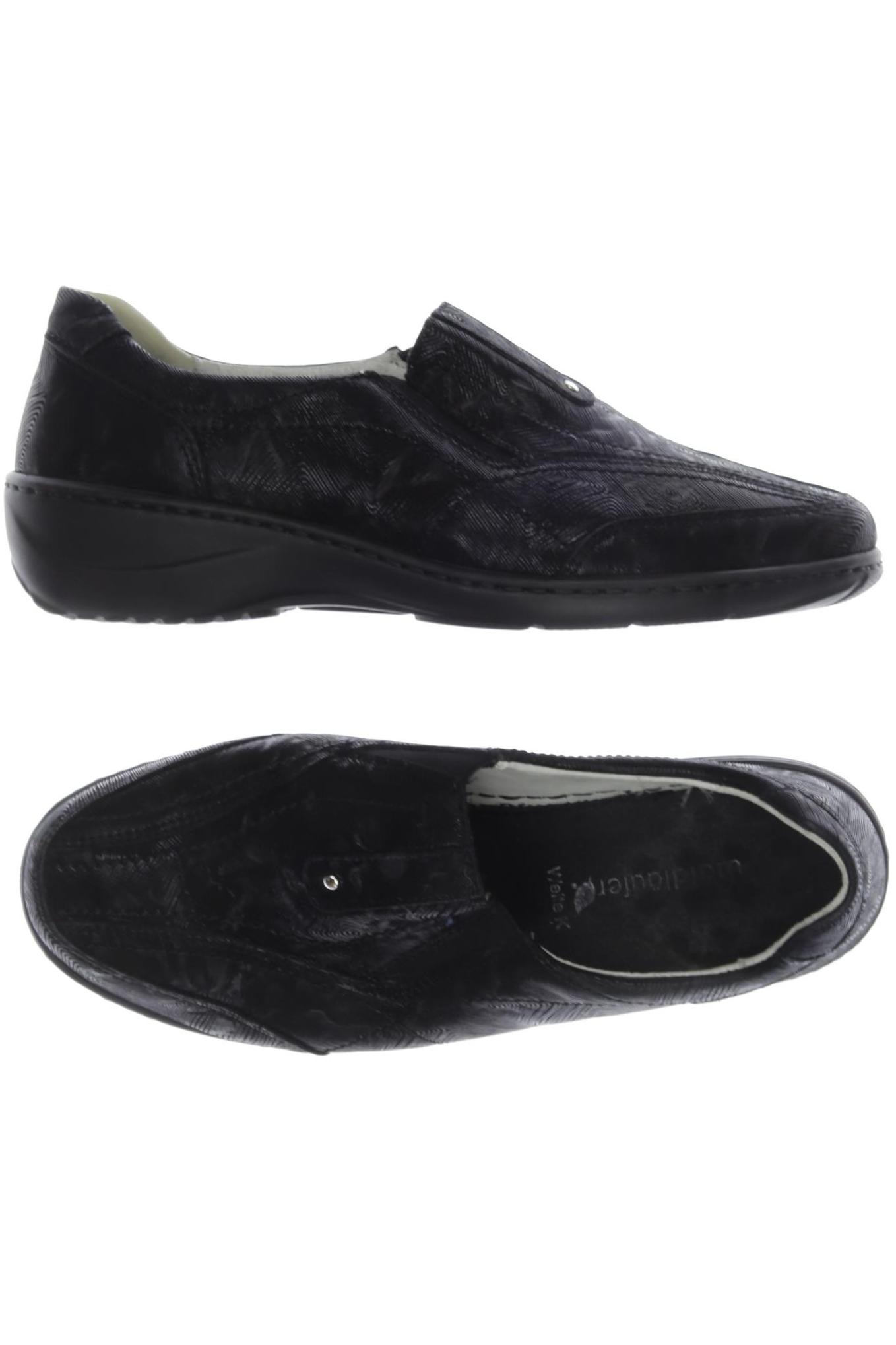 

waldläufer Damen Halbschuh, schwarz, Gr. 6