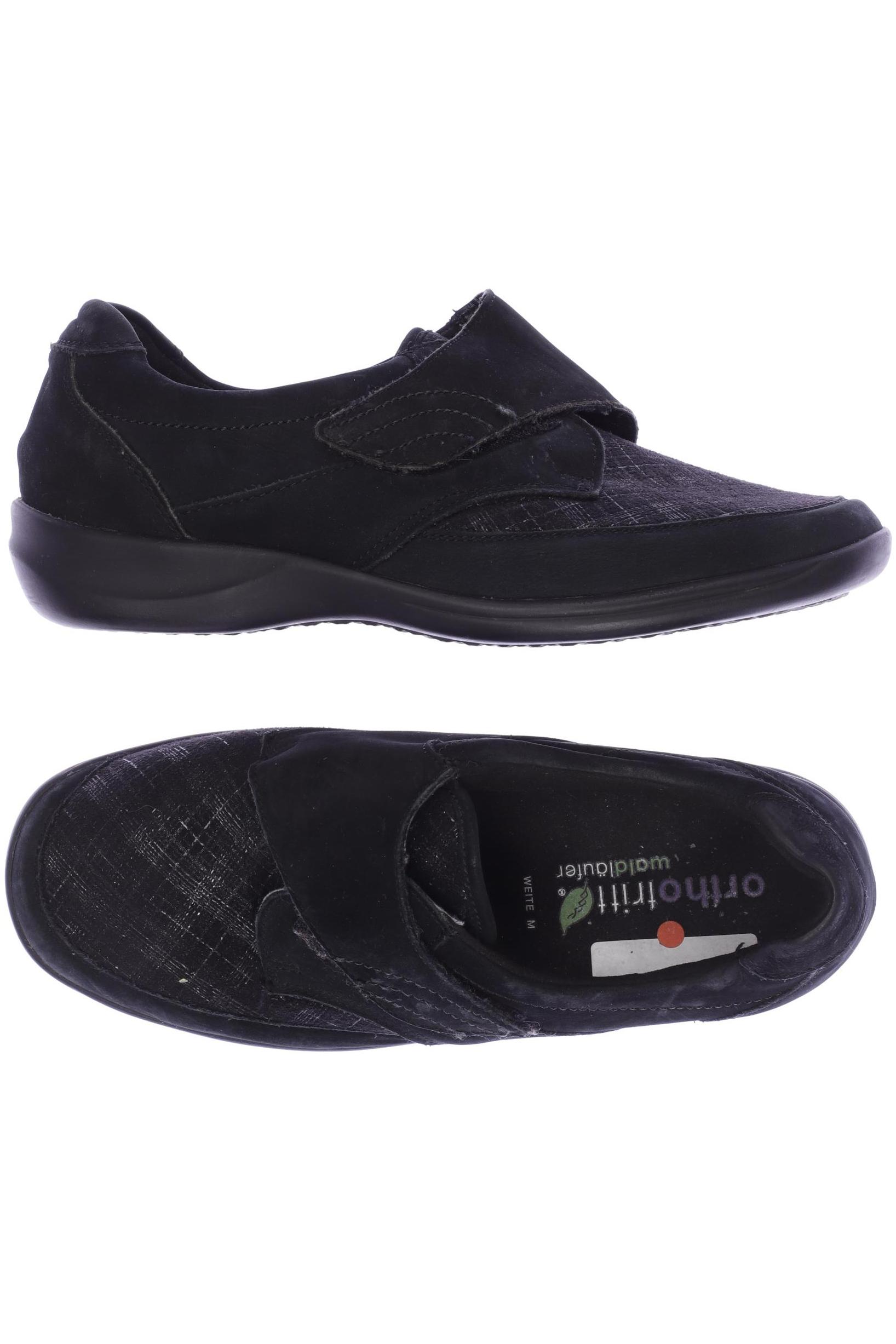 

waldläufer Damen Halbschuh, schwarz, Gr. 4.5
