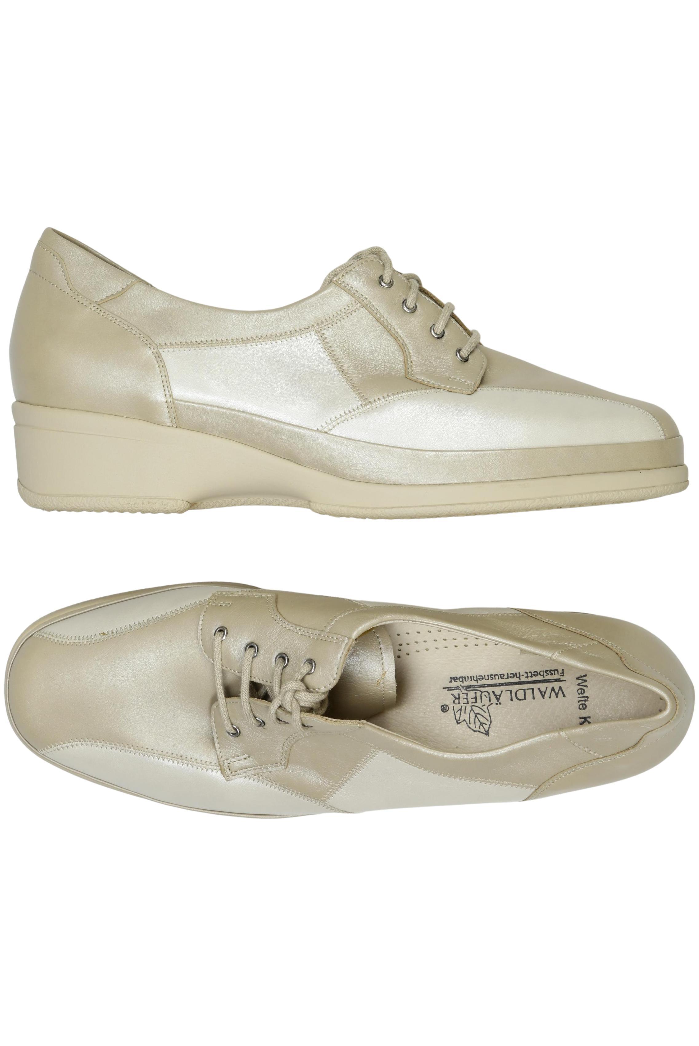 

waldläufer Damen Halbschuh, cremeweiß, Gr. 7.5