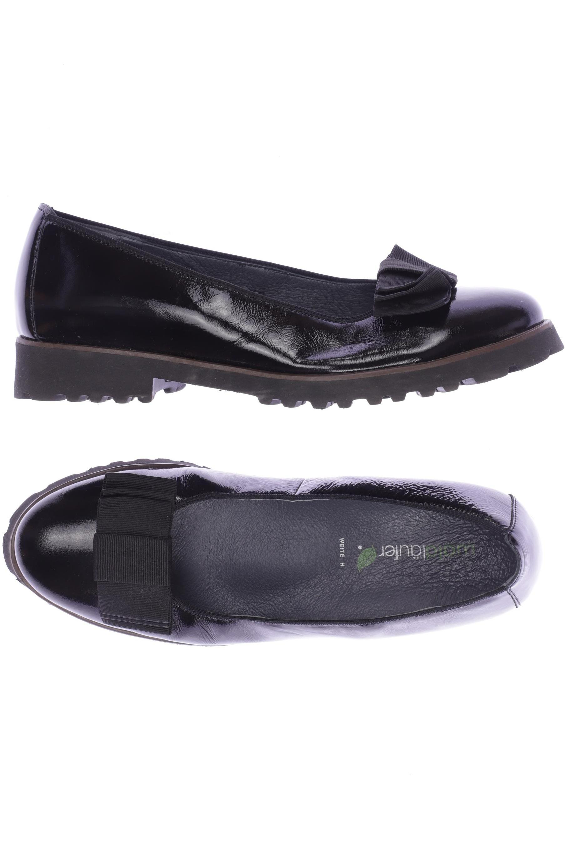 

waldläufer Damen Ballerinas, schwarz, Gr. 6