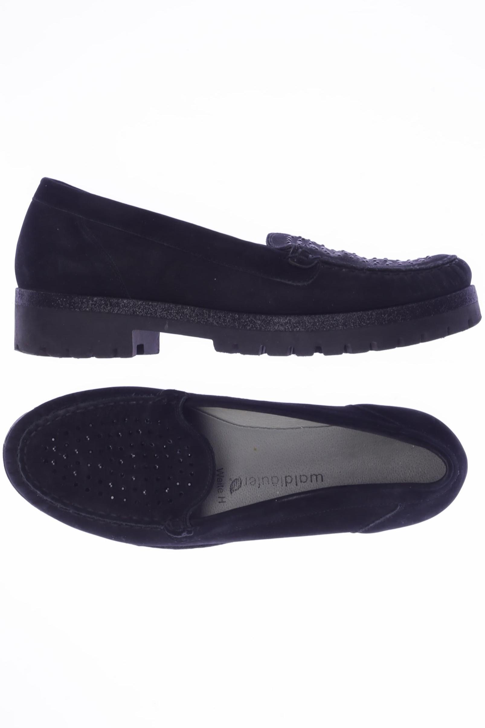 

waldläufer Damen Halbschuh, schwarz, Gr. 4.5