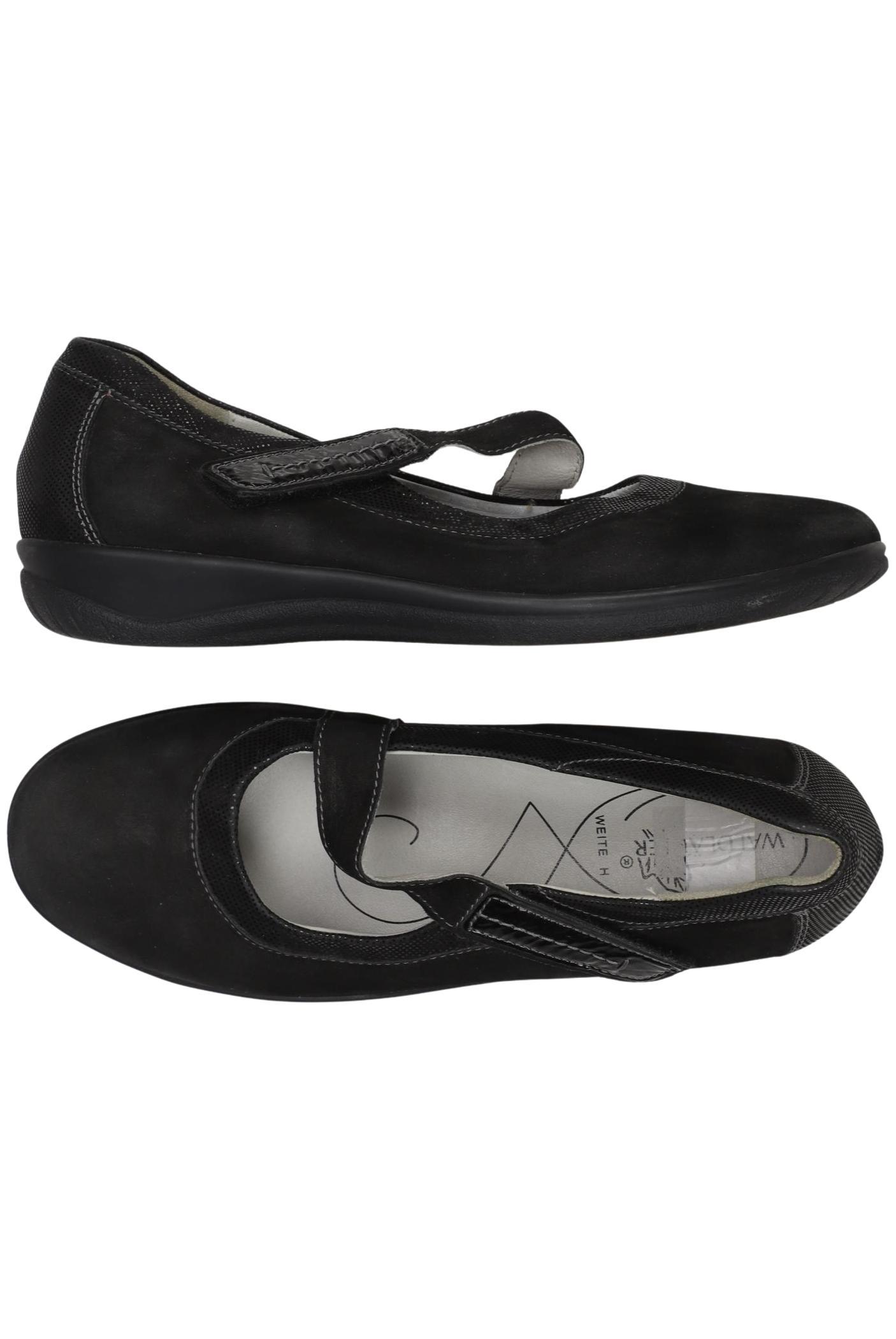 

waldläufer Damen Ballerinas, schwarz, Gr. 5.5