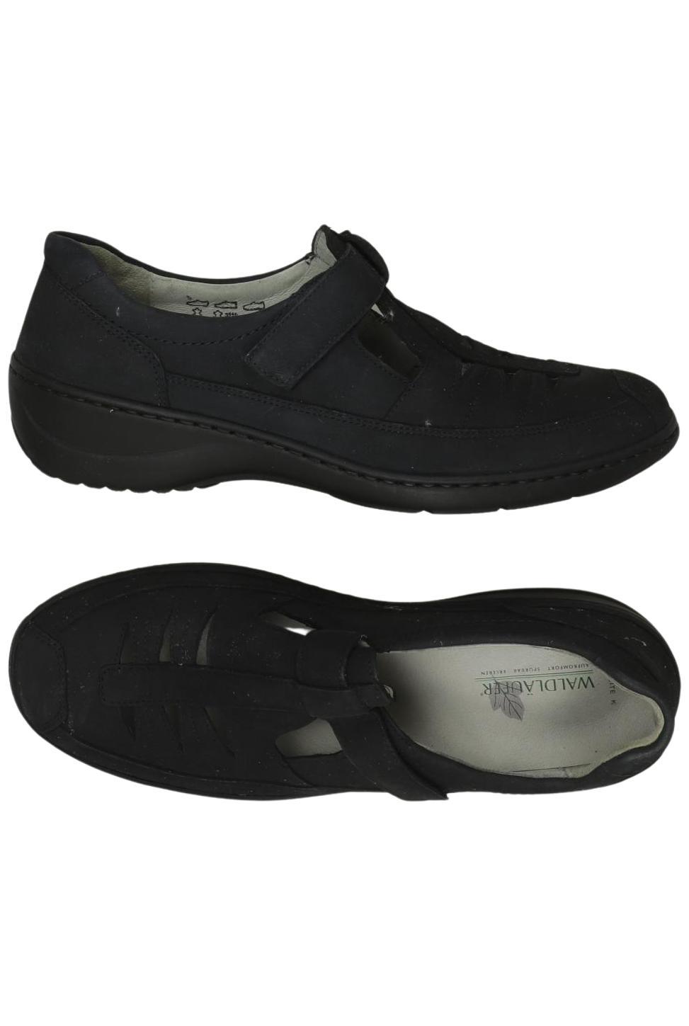 

waldläufer Damen Halbschuh, schwarz, Gr. 6.5