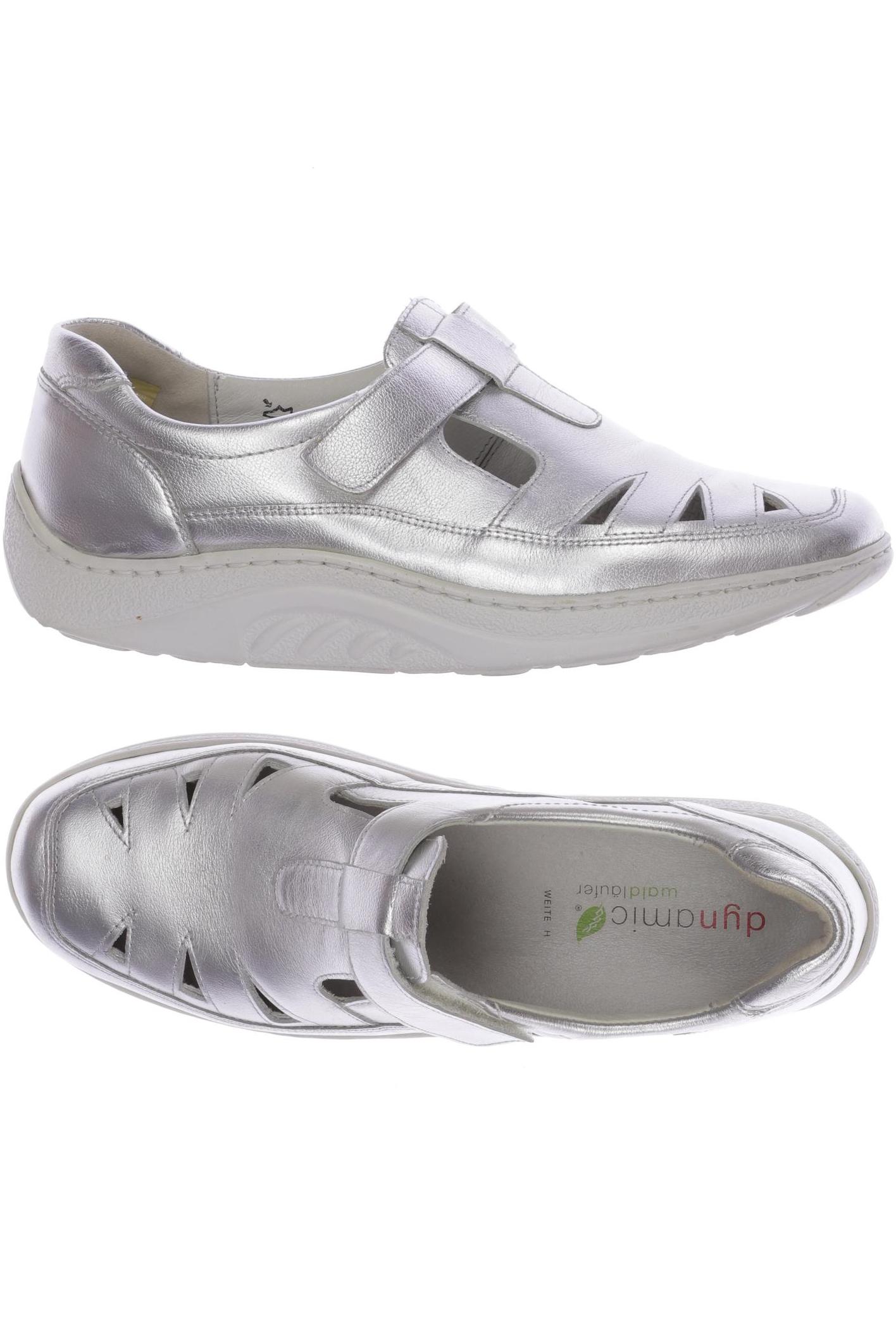 

waldläufer Damen Halbschuh, silber, Gr. 39