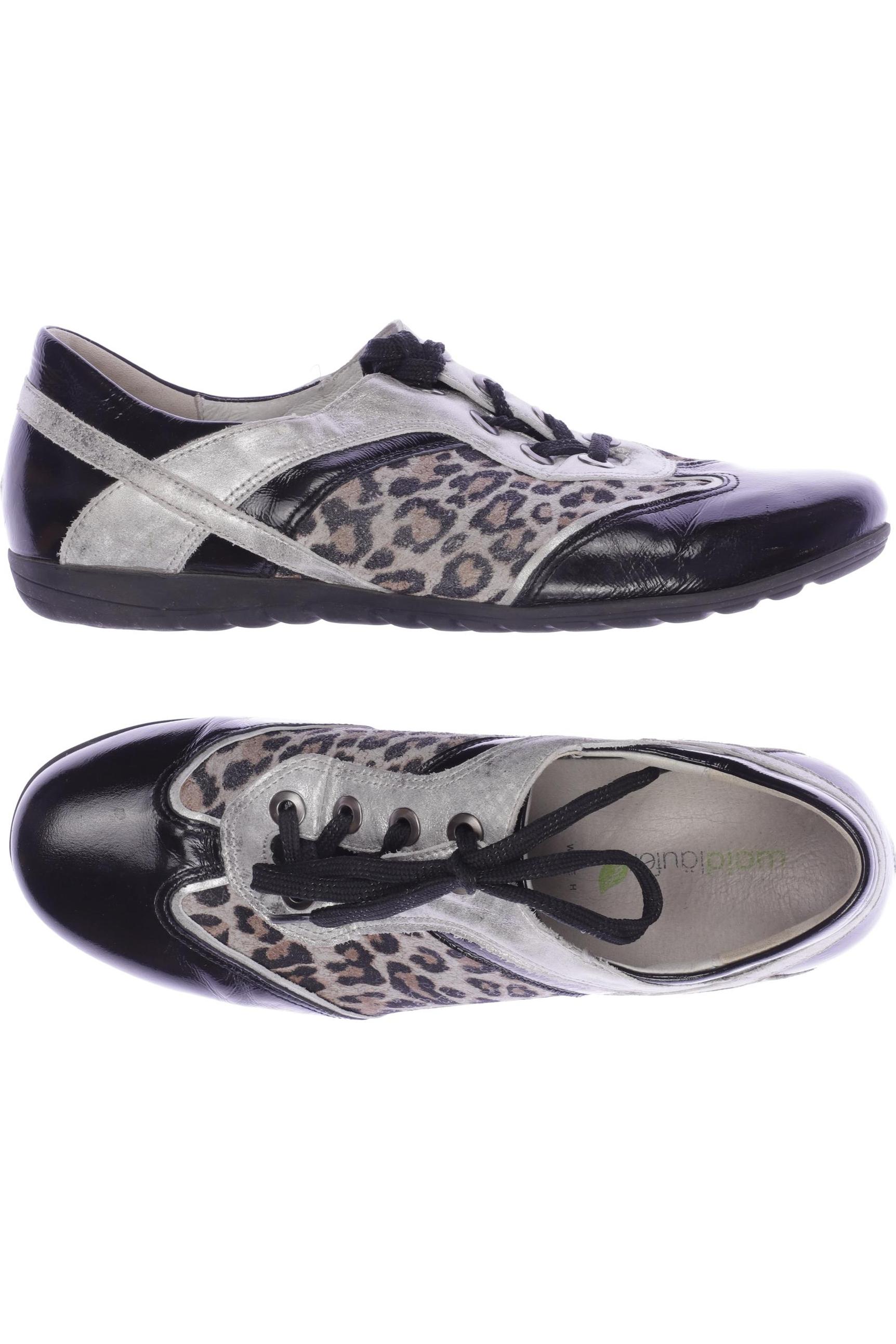 

waldläufer Damen Halbschuh, schwarz, Gr. 7.5