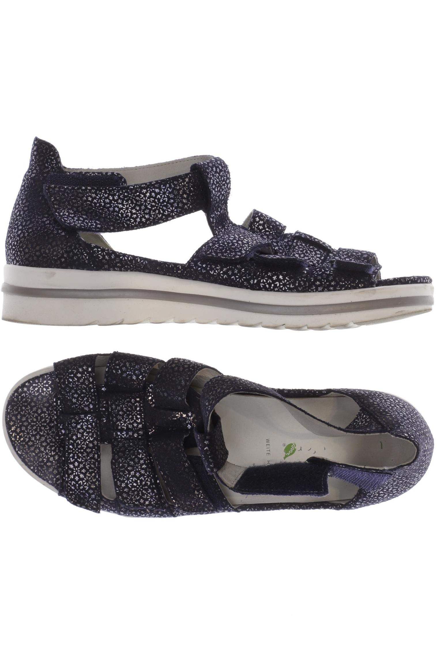 

waldläufer Damen Sandale, blau, Gr. 6