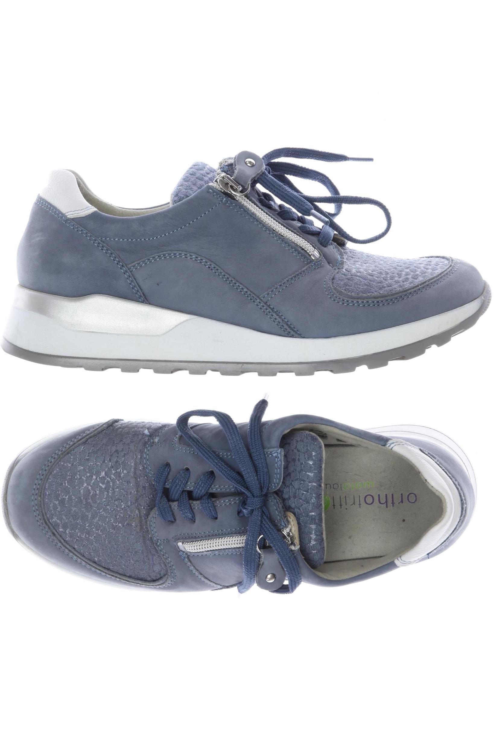 

waldläufer Damen Halbschuh, blau, Gr. 5