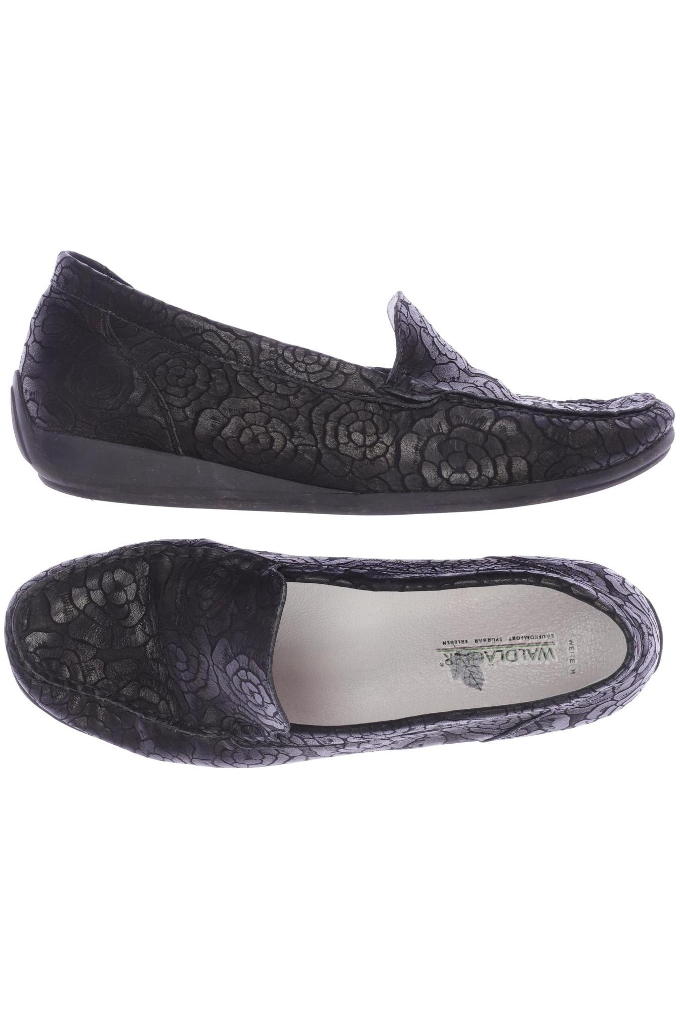 

waldläufer Damen Halbschuh, schwarz, Gr. 6